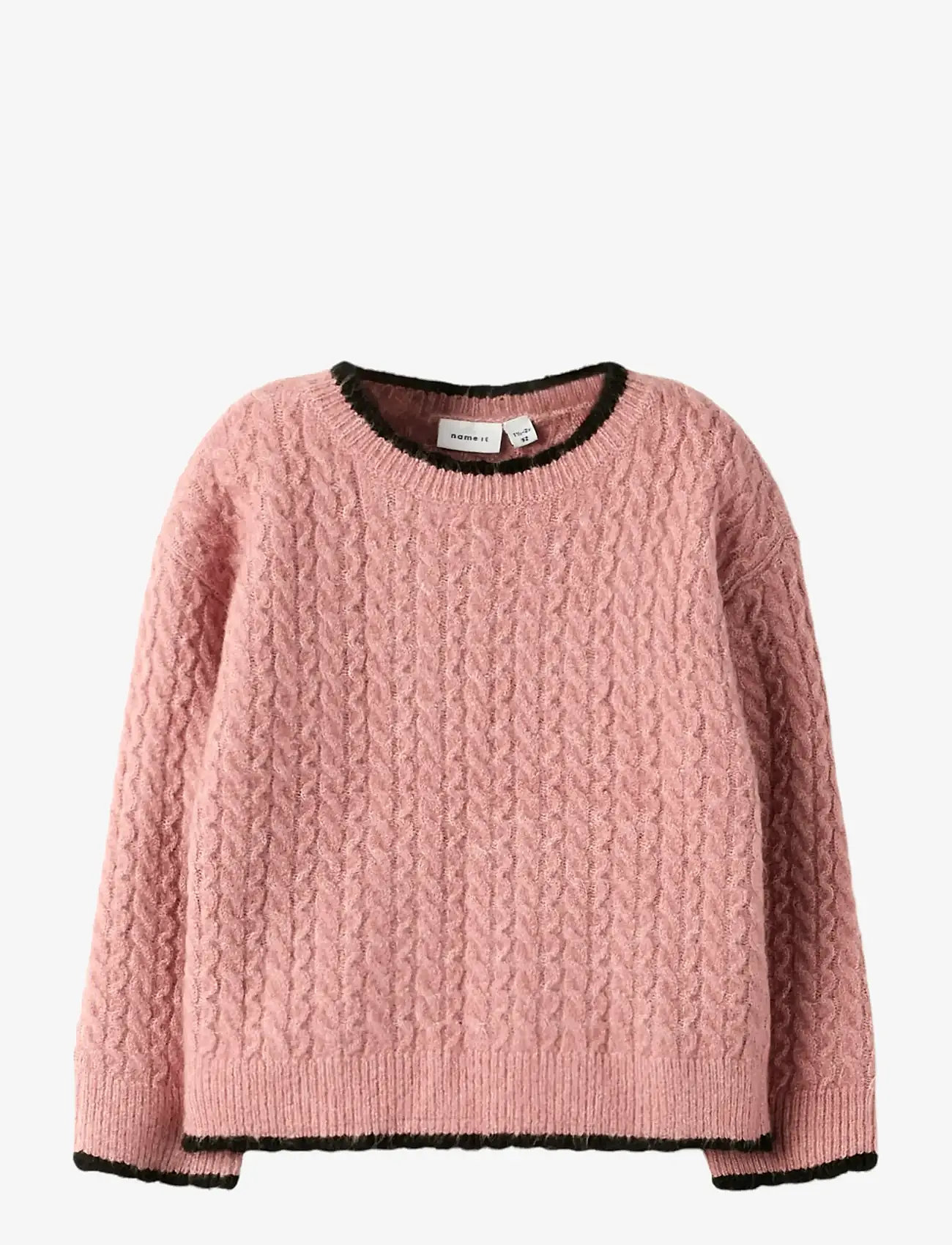 name it - NMFKIRSTEN LS KNIT - truien - bleached mauve - 0