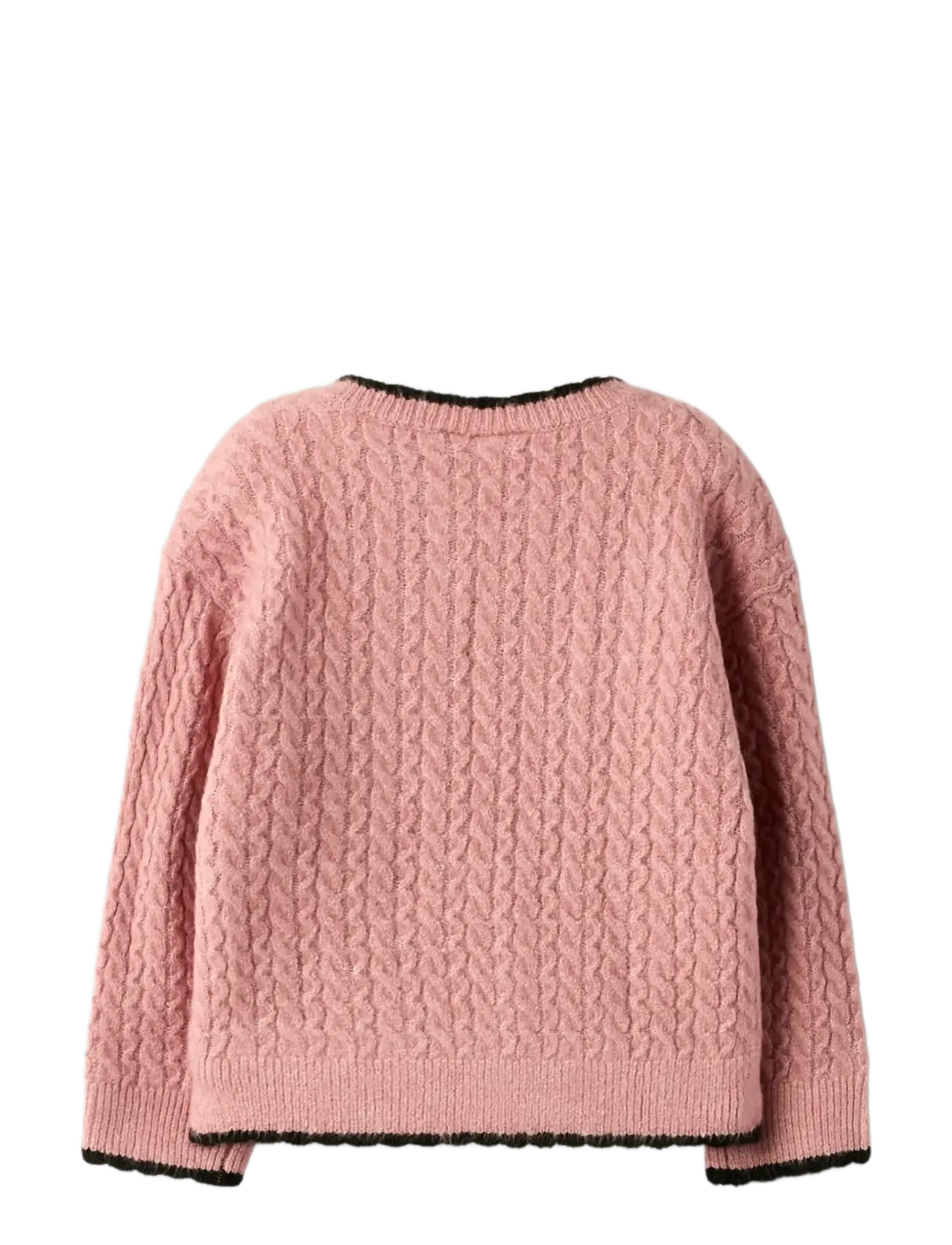 name it - NMFKIRSTEN LS KNIT - džemperi - bleached mauve - 1