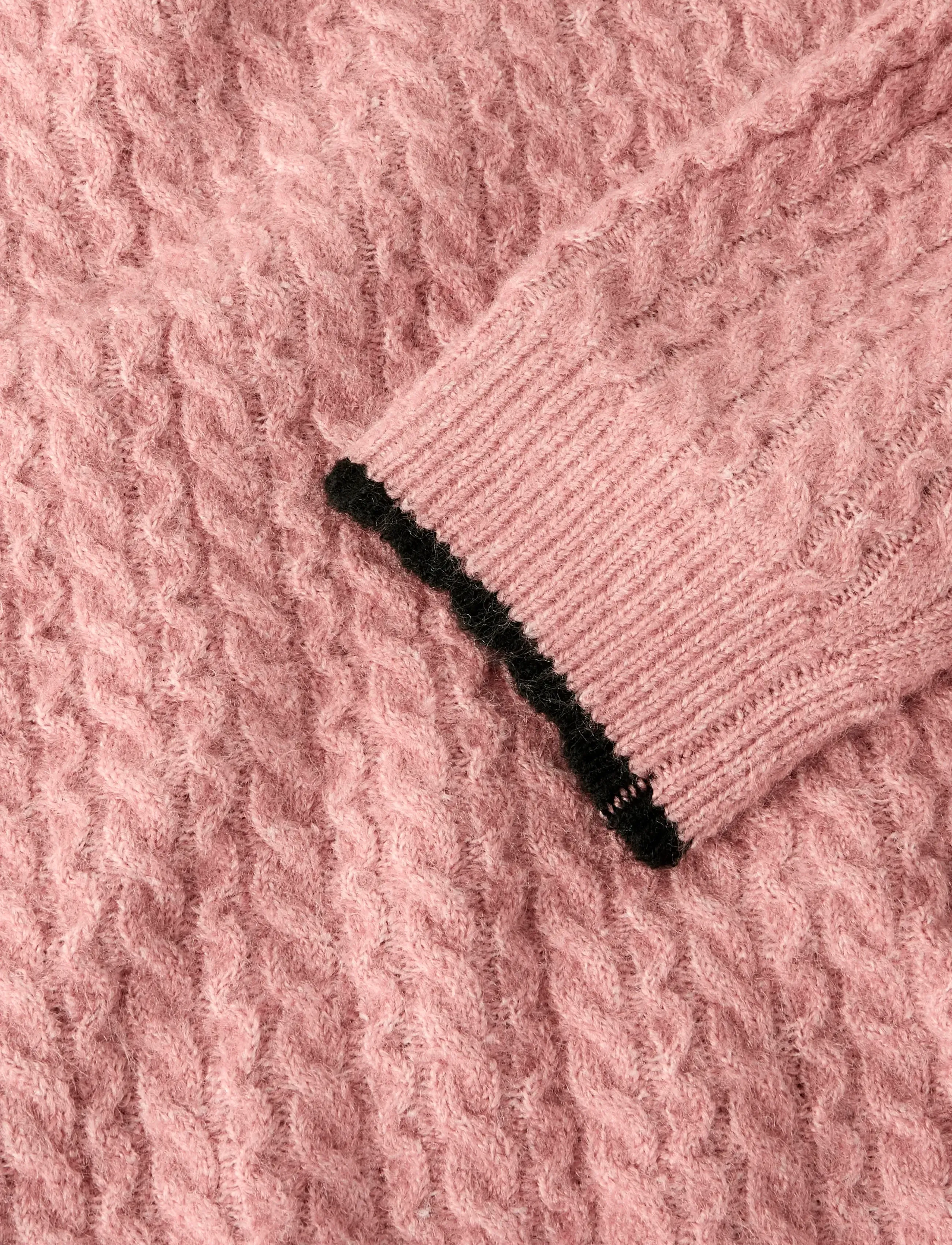name it - NMFKIRSTEN LS KNIT - džemperi - bleached mauve - 2