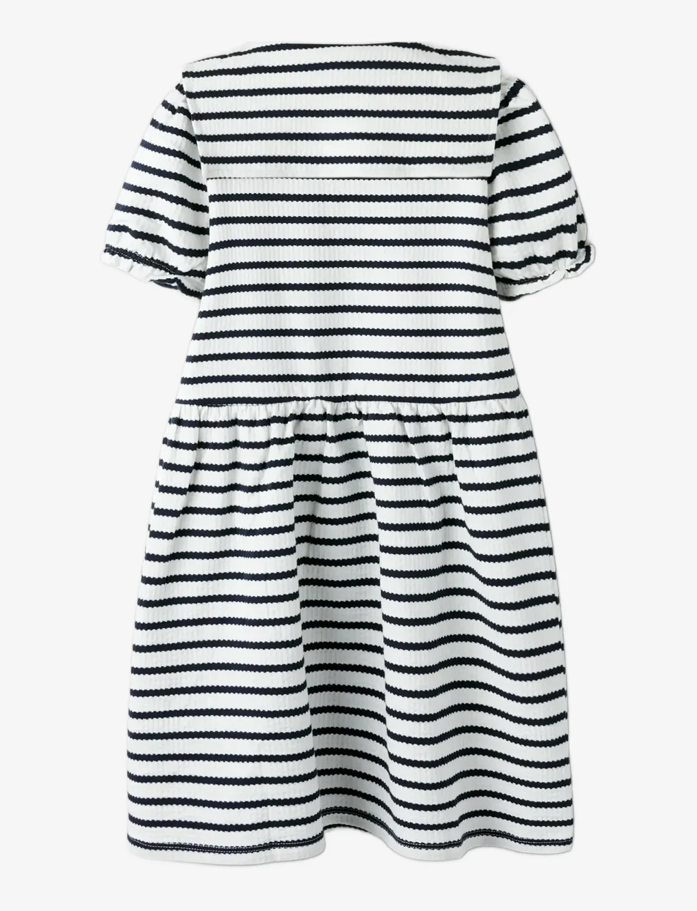 name it - NMFKATTIE SS DRESS - kortärmade vardagsklänningar - cloud dancer - 1