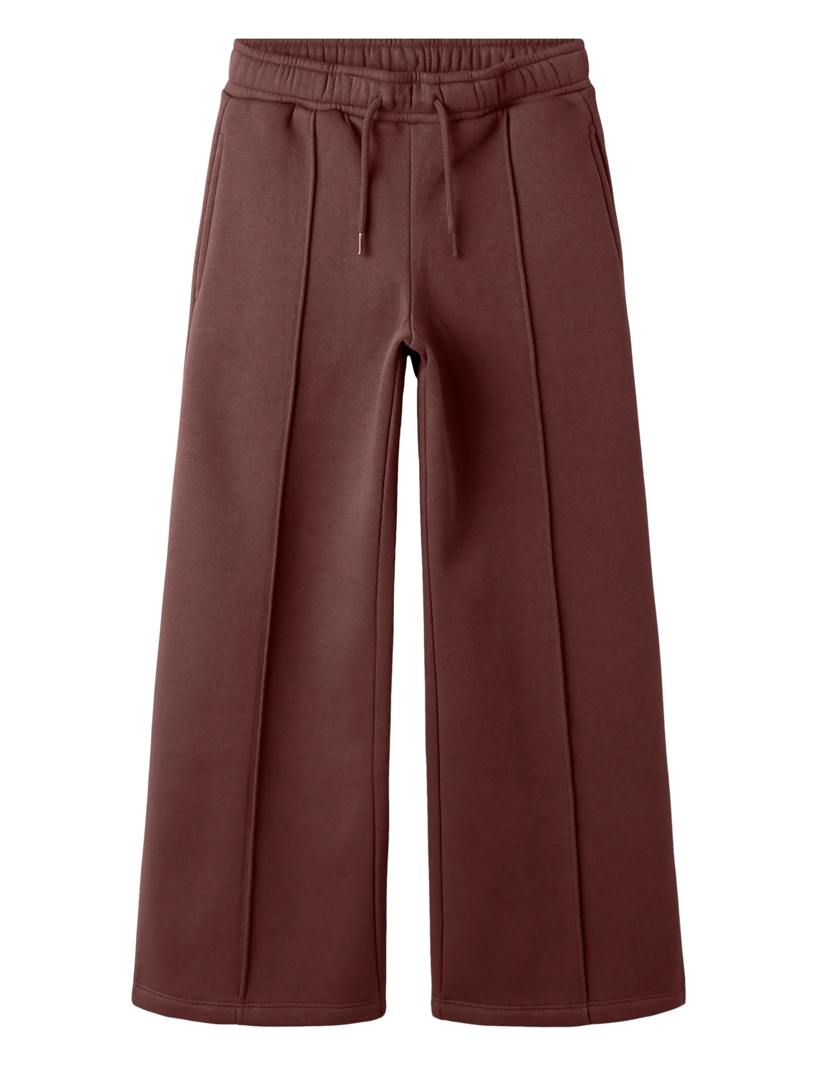 name it - NKFKARLIE WIDE PANT SWE BRU - andorra - 1