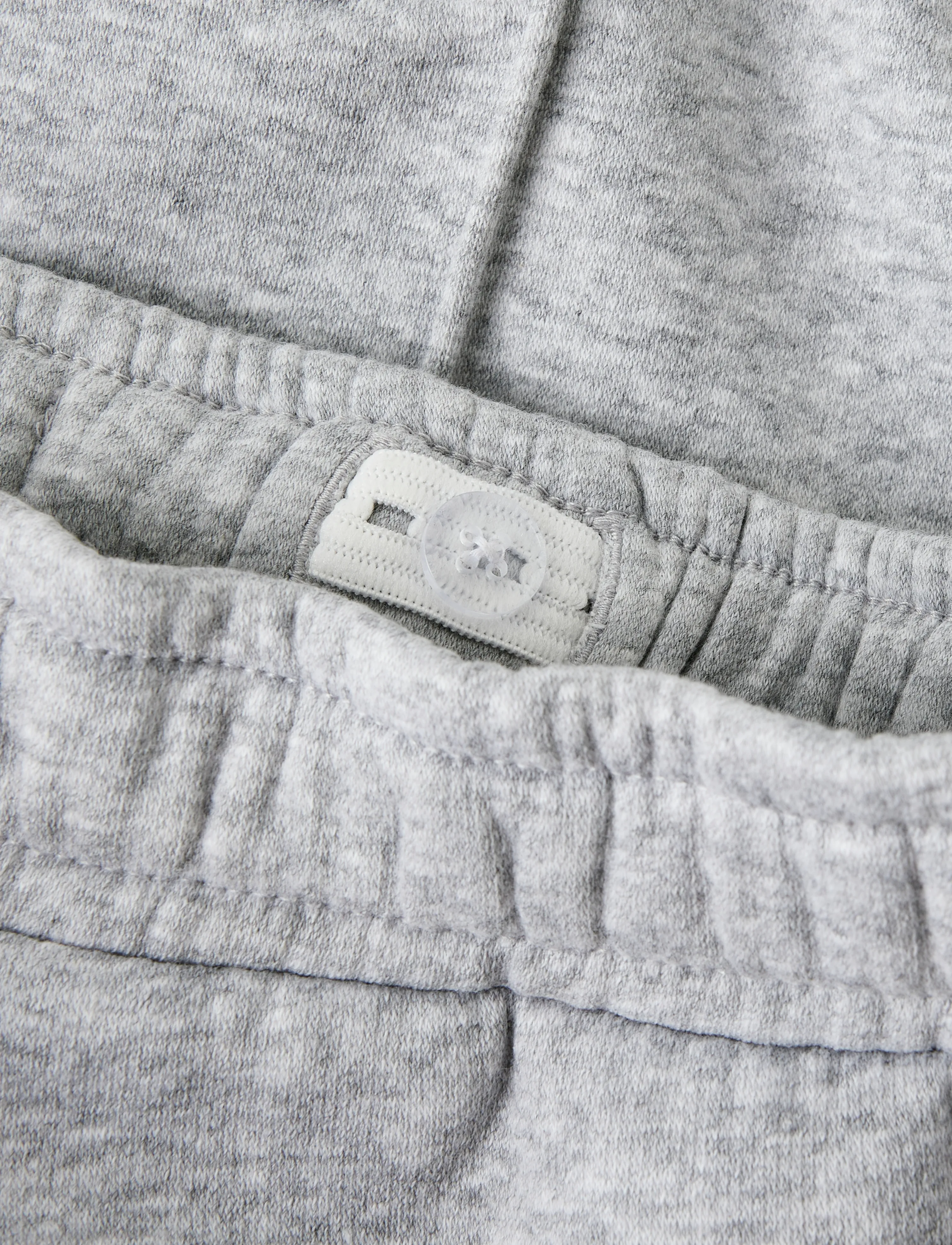 name it NKFKARLIE WIDE PANT SWE BRU - Underdele - LIGHT GREY MELANGE / grey