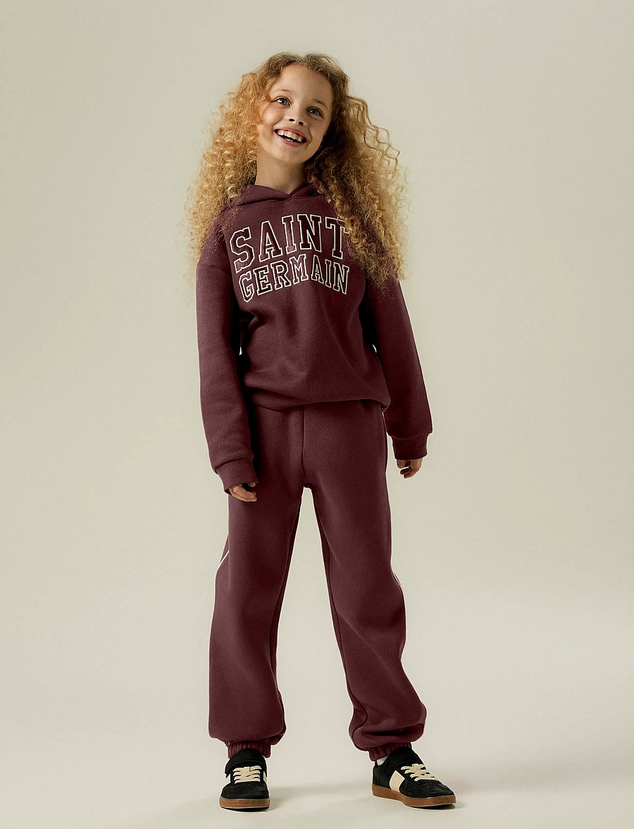 name it - NKFKARITA NREG SWE PANT BRU - sweatpants - andorra - 0