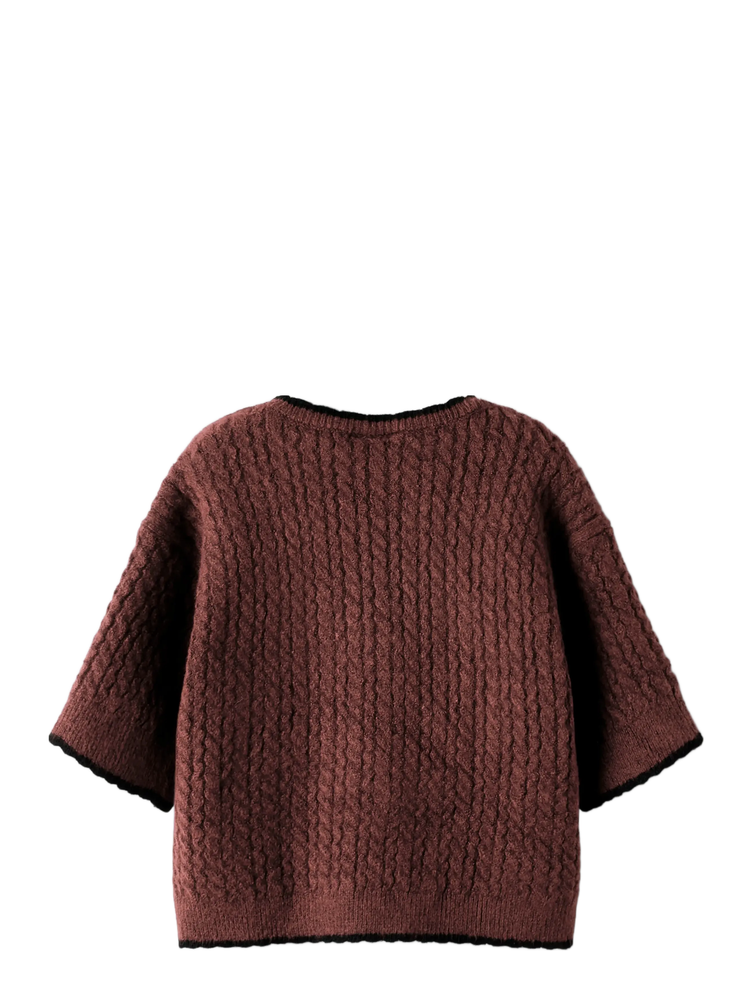 name it - NKFKIRAS SS KNIT - trøjer - andorra - 2
