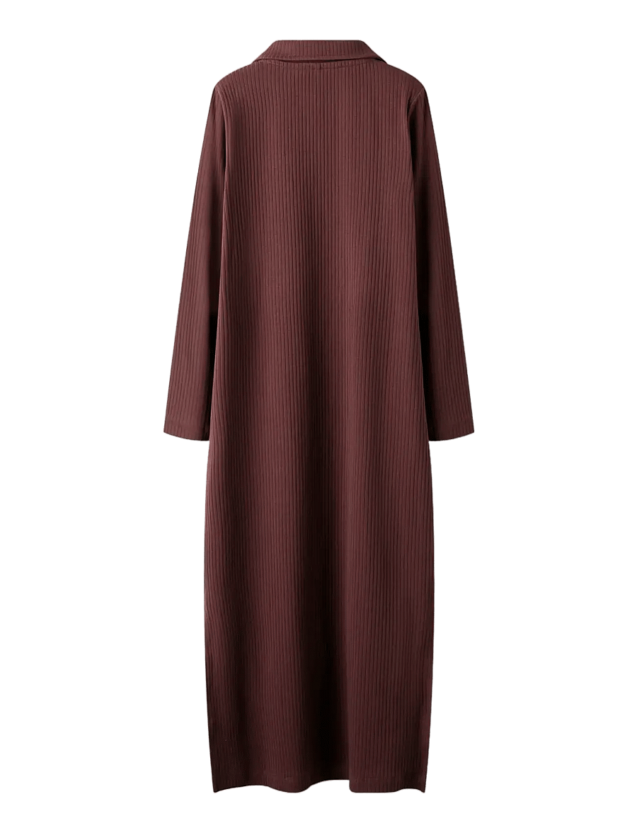 name it - NKFKISSIA LS SLIM MAXI DRESS - langärmelige freizeitkleider - andorra - 2