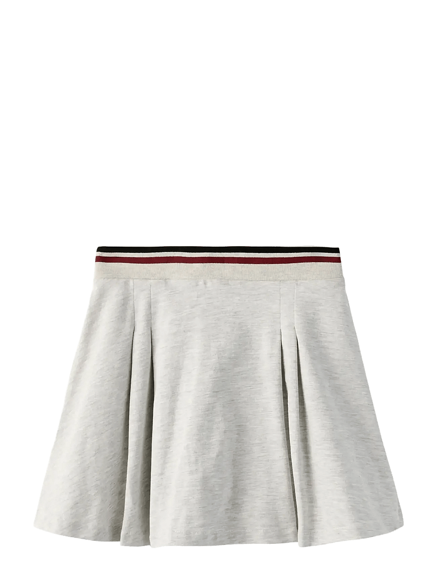 name it - NKFKATJA SKIRT - kurze röcke - light grey melange - 1