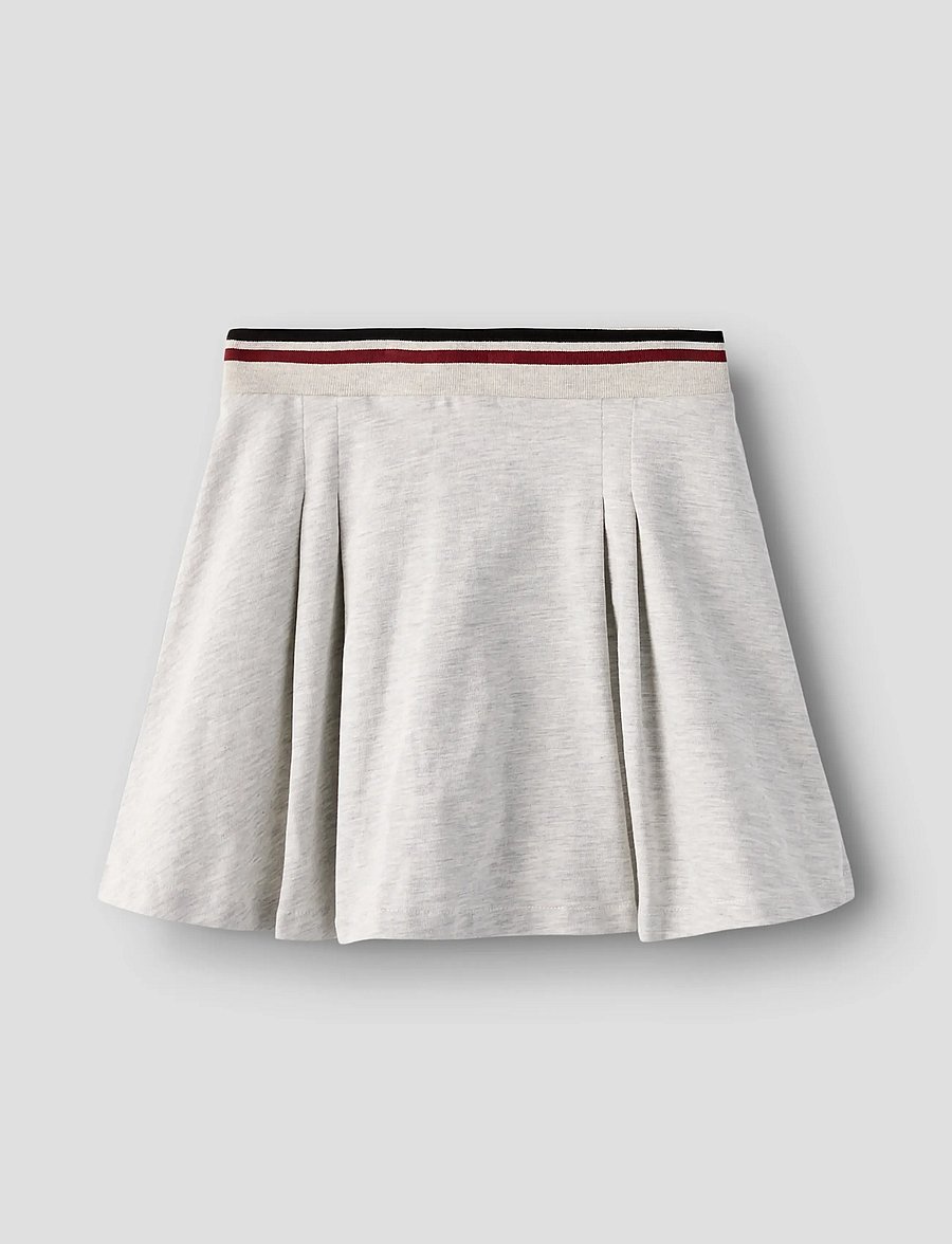 name it - NKFKATJA SKIRT - kurze röcke - light grey melange - 0