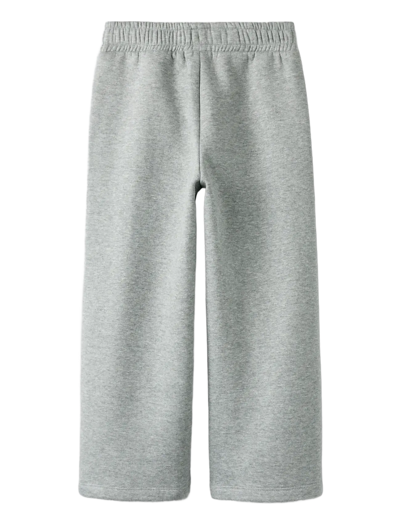 name it - NKMKALAS WIDE PANT SWE UNB - grey melange - 1