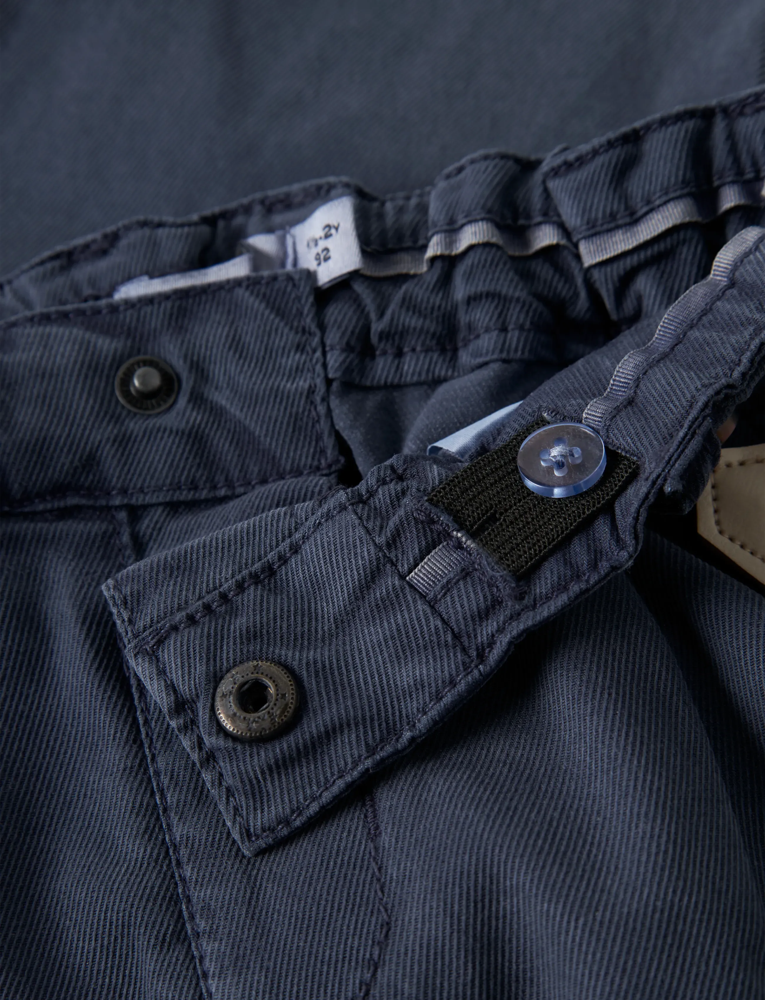 name it - NMMBEN TAP TWI PANT WB 2160-PO F - tapered jeans - navy blazer - 3