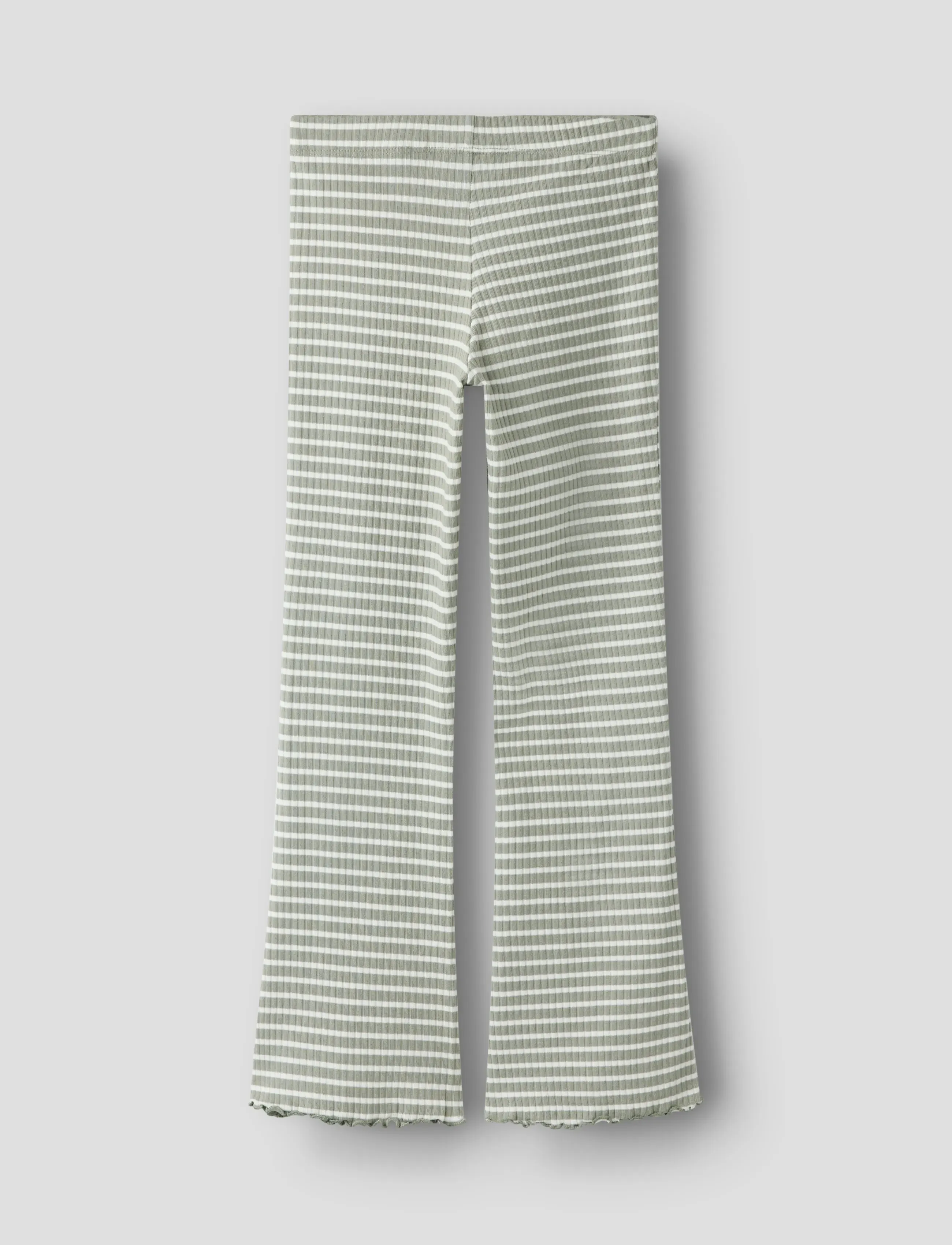 name it NKFVEMMA FLARE PANT - Hosen - SHADOW / green