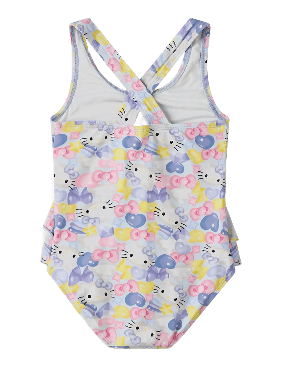 name it - NMFMINE HELLOK SWIMSUIT SKY - badeanzüge - ancient water - 1