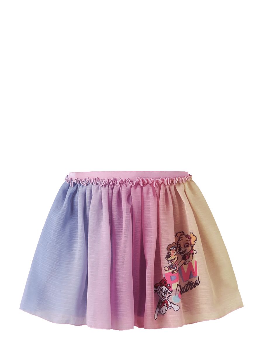 name it - NMFMASINA PAW CHIFFON SKIRT CPLG - kurze röcke - pirouette - 0