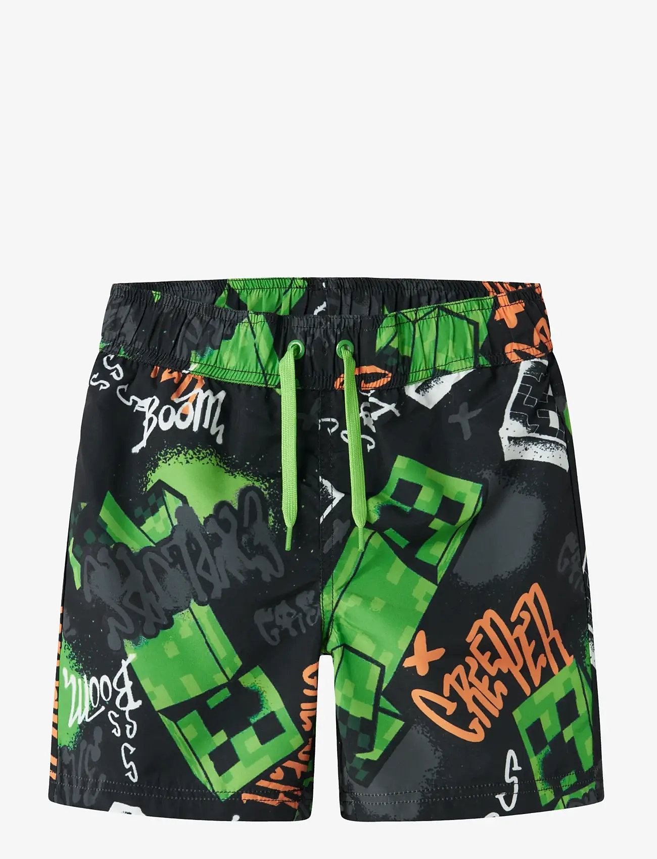 name it - NKMMIC MINECRAFT SWIMSHORTS BFU - ujumispüksid - black - 0