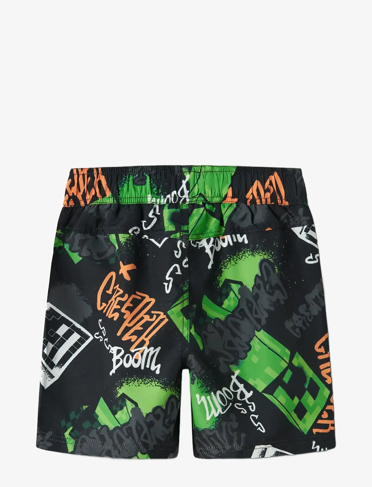 name it - NKMMIC MINECRAFT SWIMSHORTS BFU - ujumispüksid - black - 1