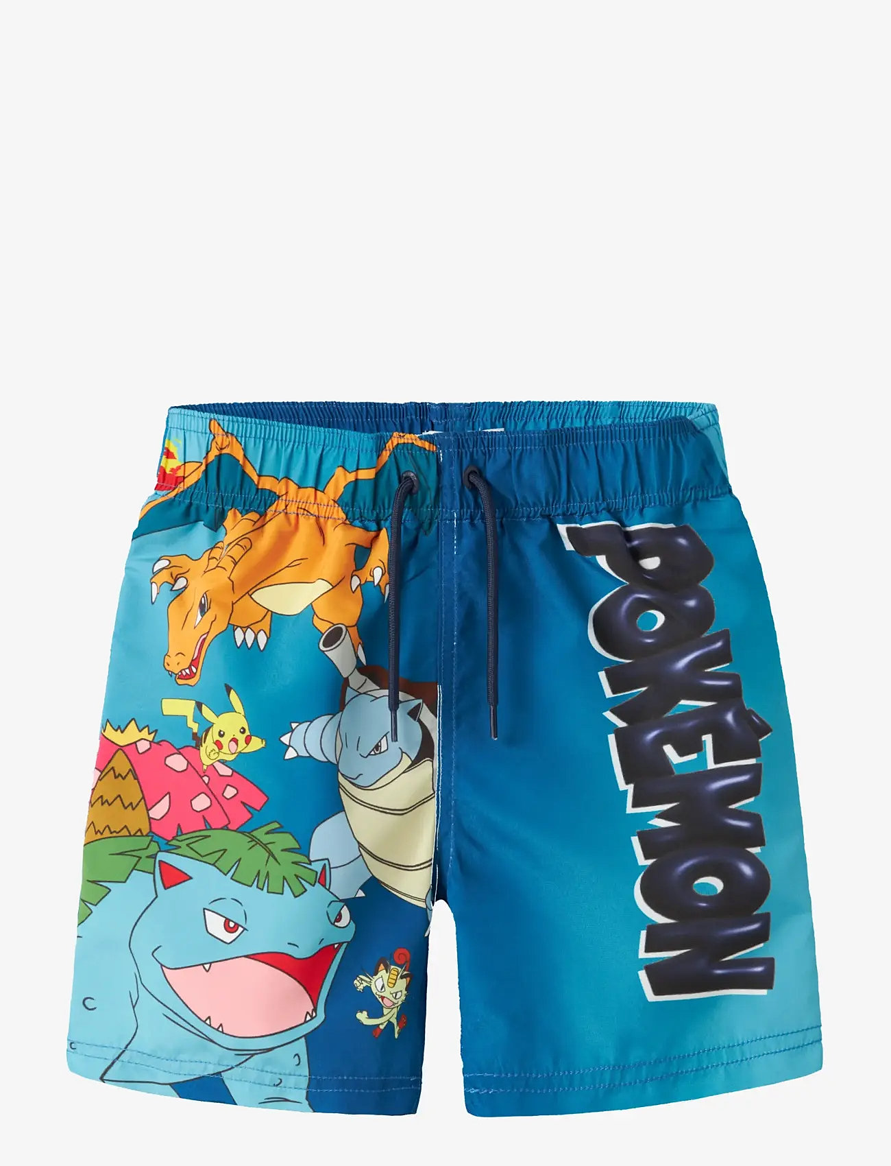 name it - NKMMANUEL POKEMON SWIMSHORTS SKY - badshorts - atomic blue - 0