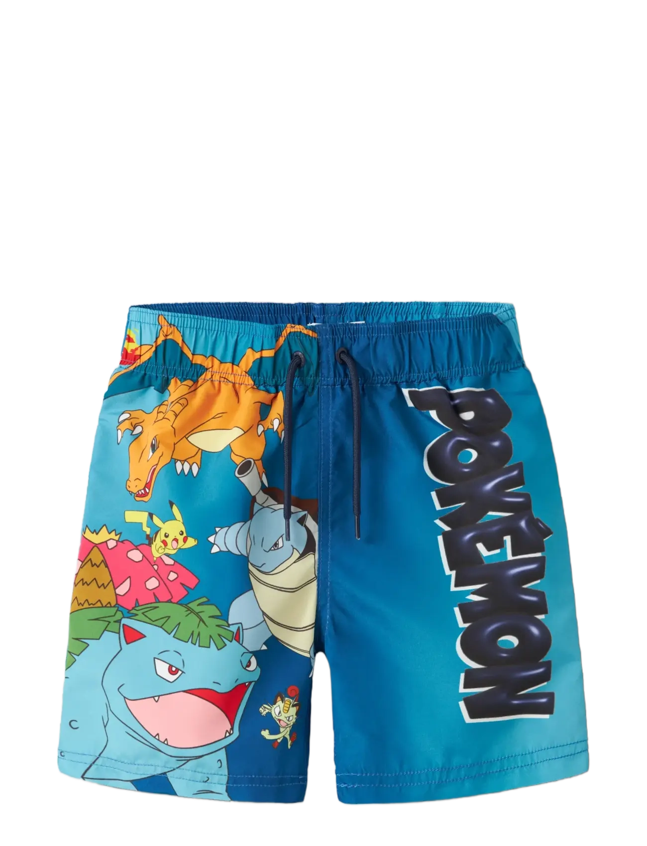 name it - NKMMANUEL POKEMON SWIMSHORTS SKY - badshorts - atomic blue - 2
