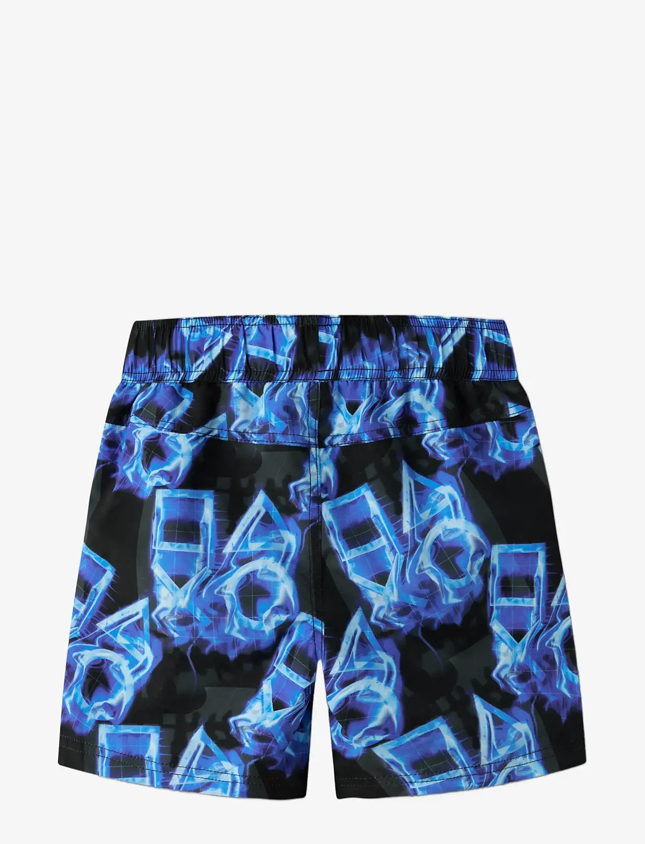 name it - NKMMATHEO PS SWIMSHORTS BFU - badehosen - black - 1