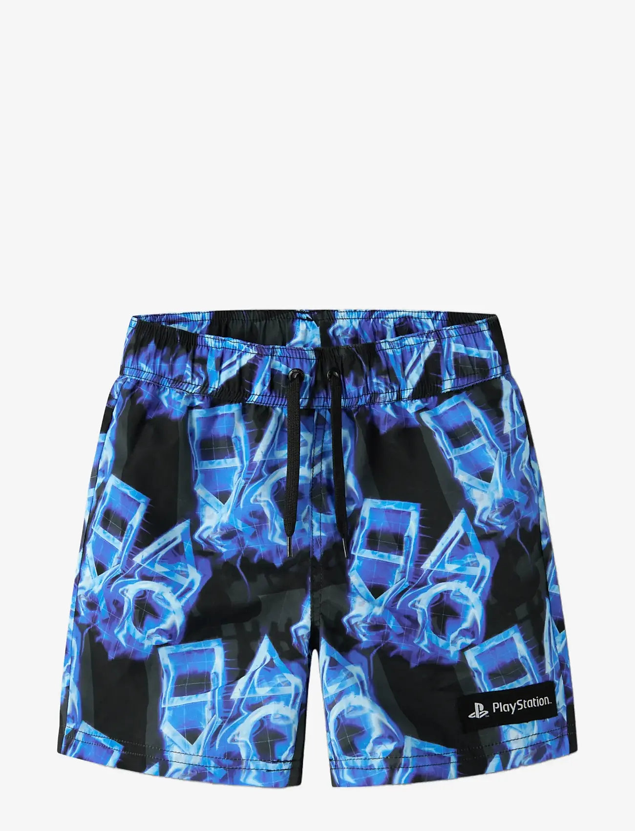 name it - NKMMATHEO PS SWIMSHORTS BFU - badehosen - black - 2