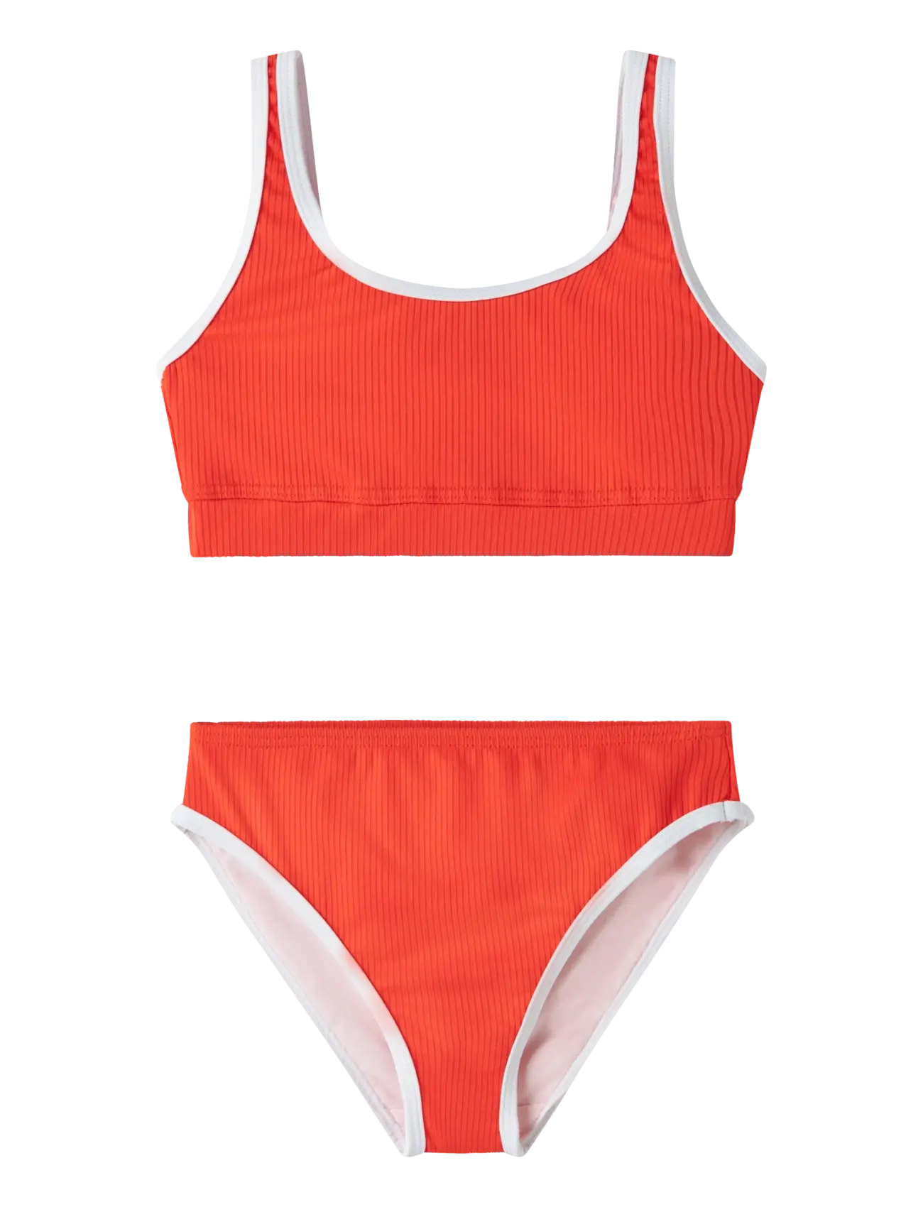 name it Nkfzontra Bikini, 110-116, Bademode, Rot - Bikinis, Kinder