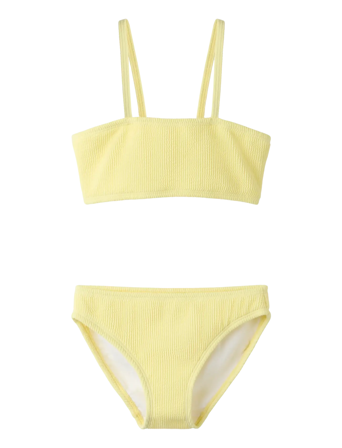 name it Nkfzeplia Bikini, 110-116, Bademode, Gelb - Bikinis, Kinder