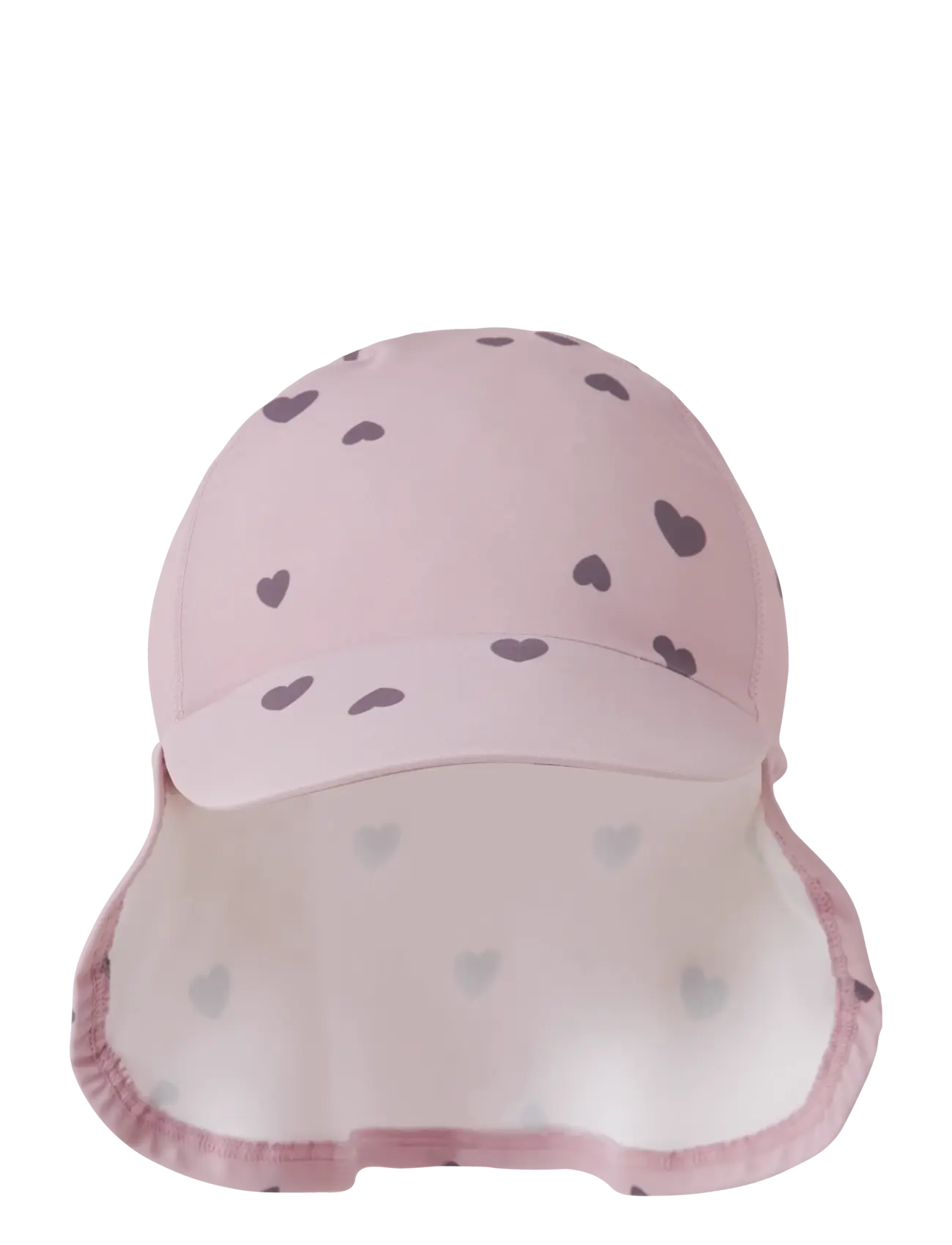 name it Nmfzippa Uv Swim Hat, Børn, UV Svømmehat Med Nakkeklap, Pink, Str: 49-50