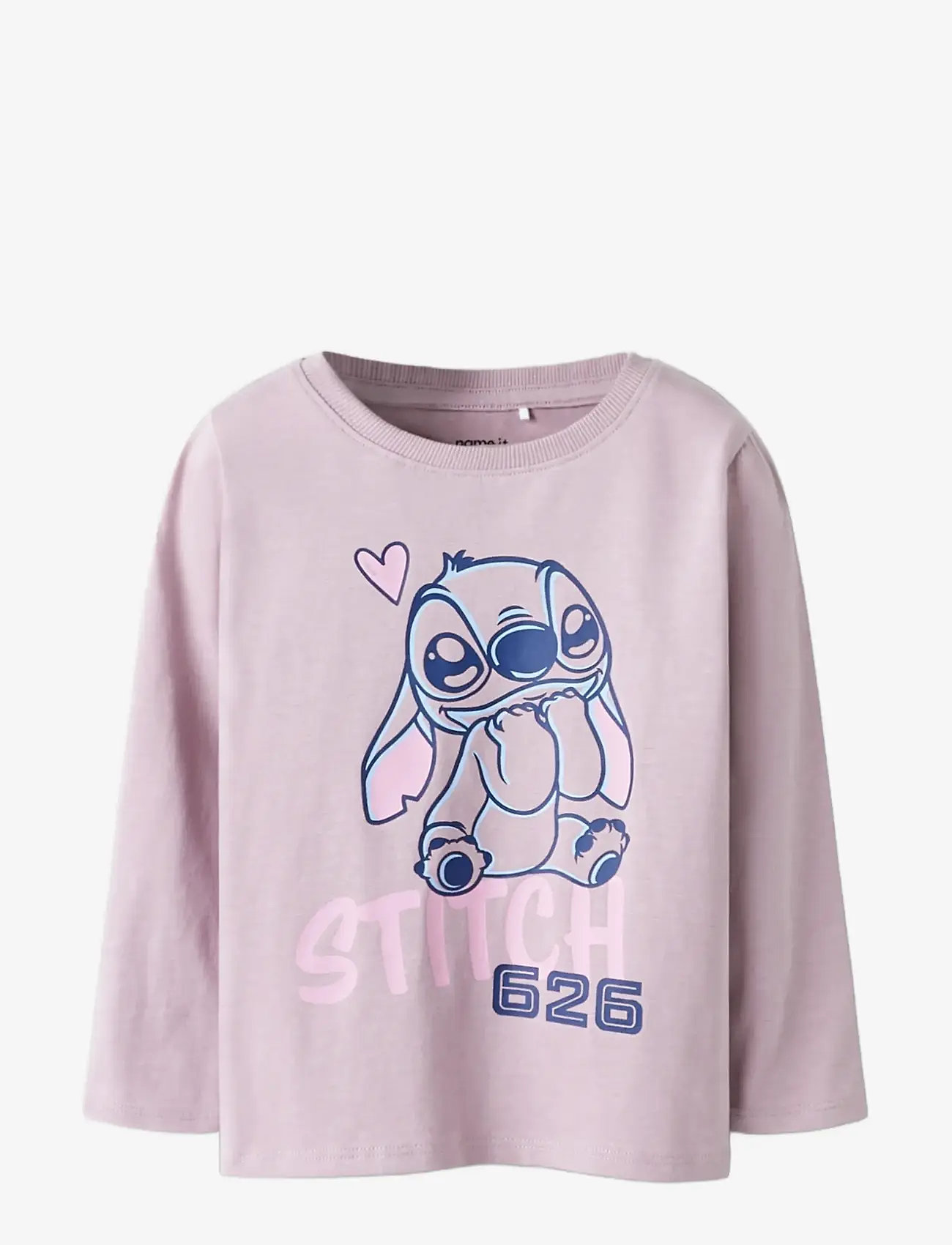 name it - NMFVOSLA STITCH LS TOP WDI - langærmede t-shirts - keepsake lilac - 2
