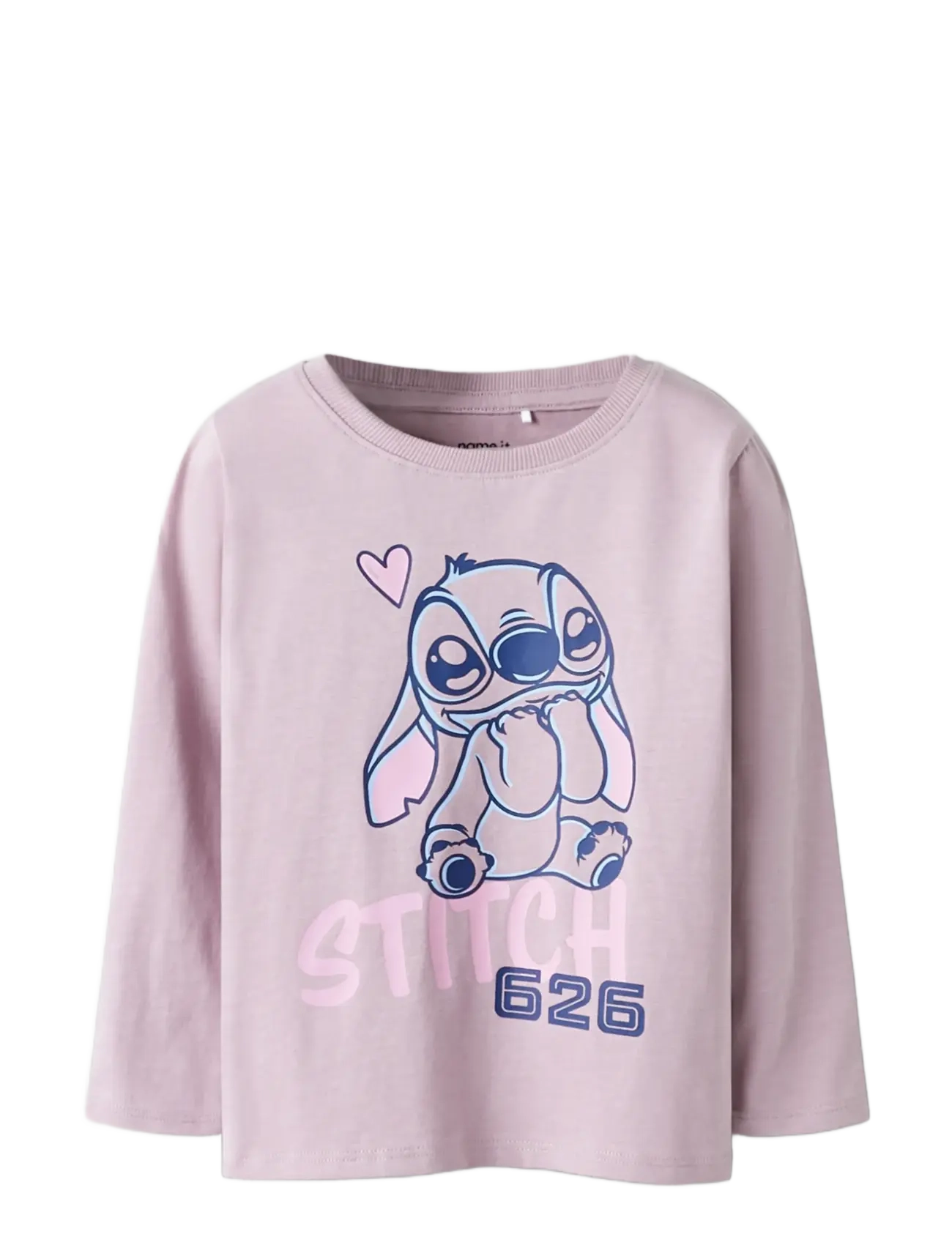 name it - NMFVOSLA STITCH LS TOP WDI - long-sleeved t-shirts - keepsake lilac - 2