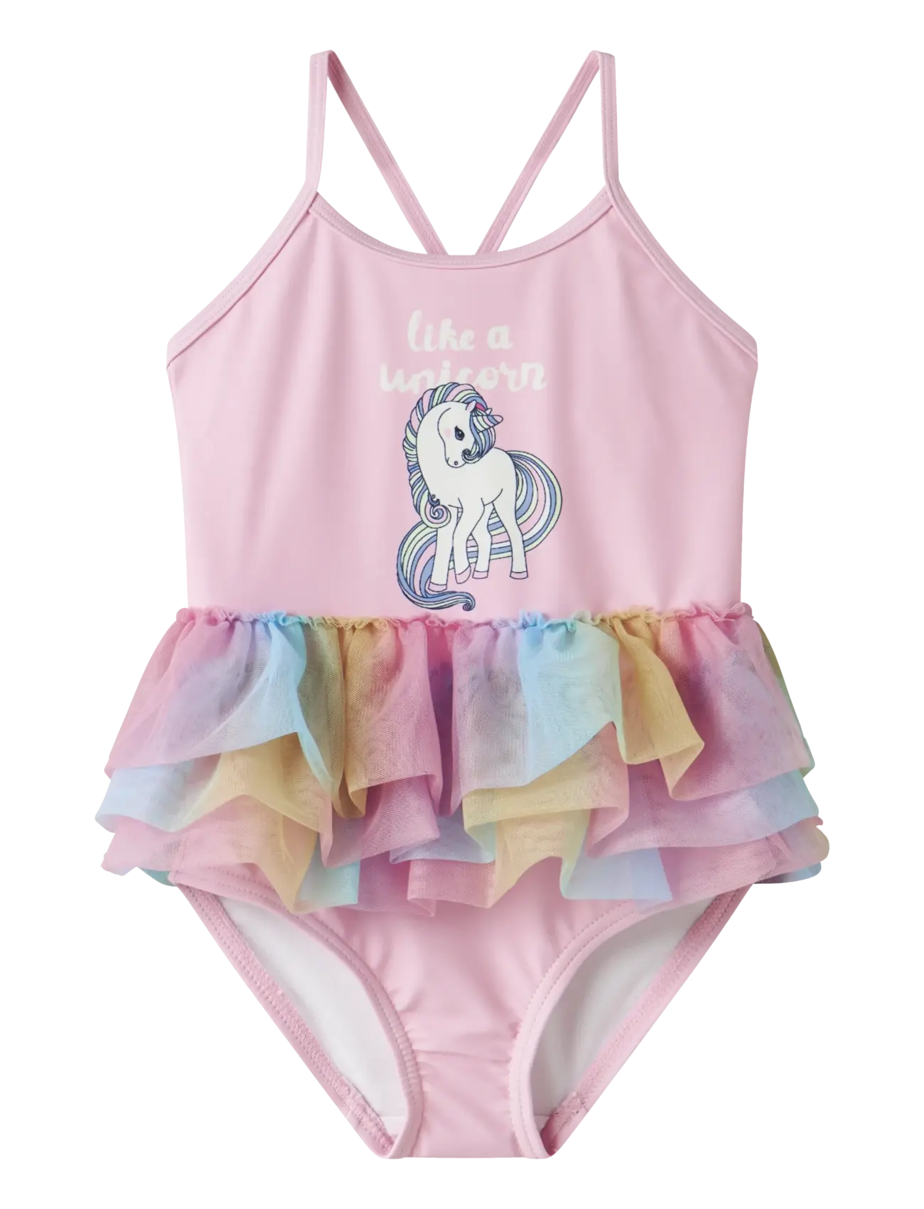 name it NMFZUPA SWIMSUIT - Badetøj - PIROUETTE / pink/rose