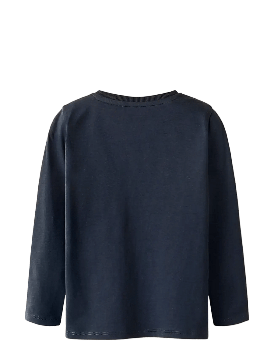 name it - NMMVODIS MARVEL LS TOP MAR - lange mouwen - navy blazer - 2