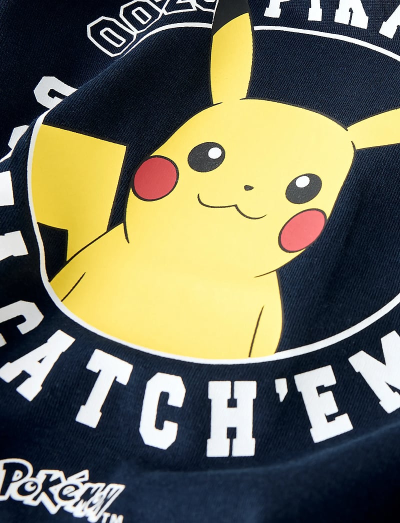 name it - NMMVOSRIC POKEMON LS TOP SKY - langærmede t-shirts - navy blazer - 3