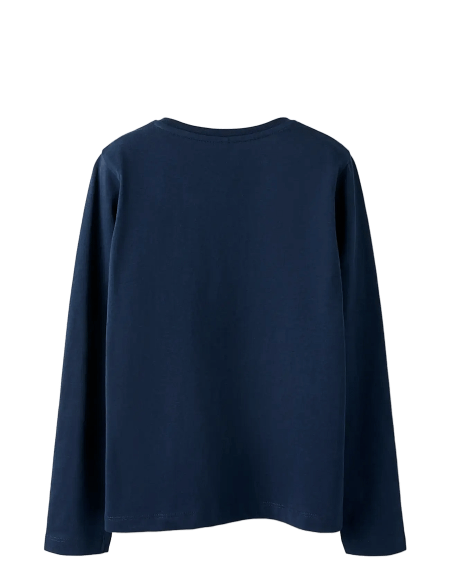 name it - NKMVOSRIC POKEMON LS TOP SKY - långärmade t-shirts - navy blazer - 2