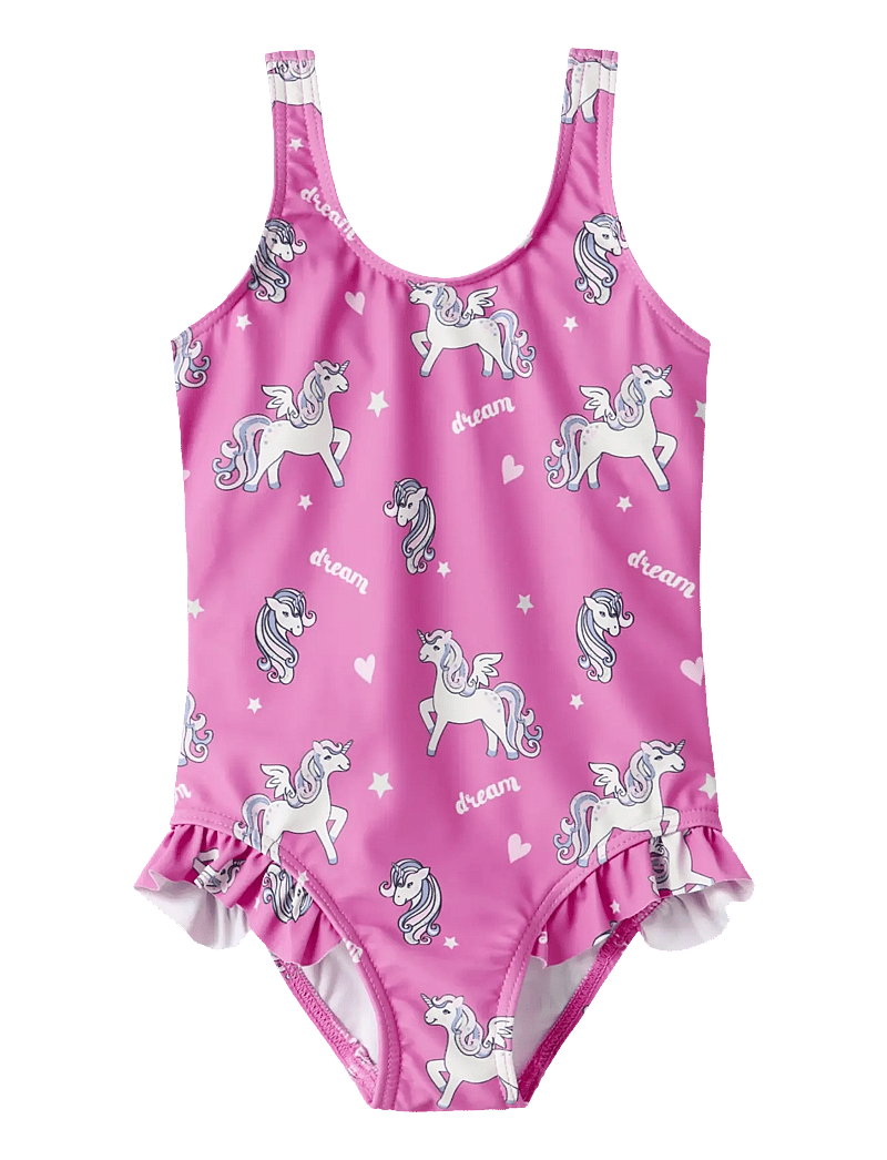 name it - NMFZENIA SWIMSUIT - badeanzüge - strawberry moon - 0