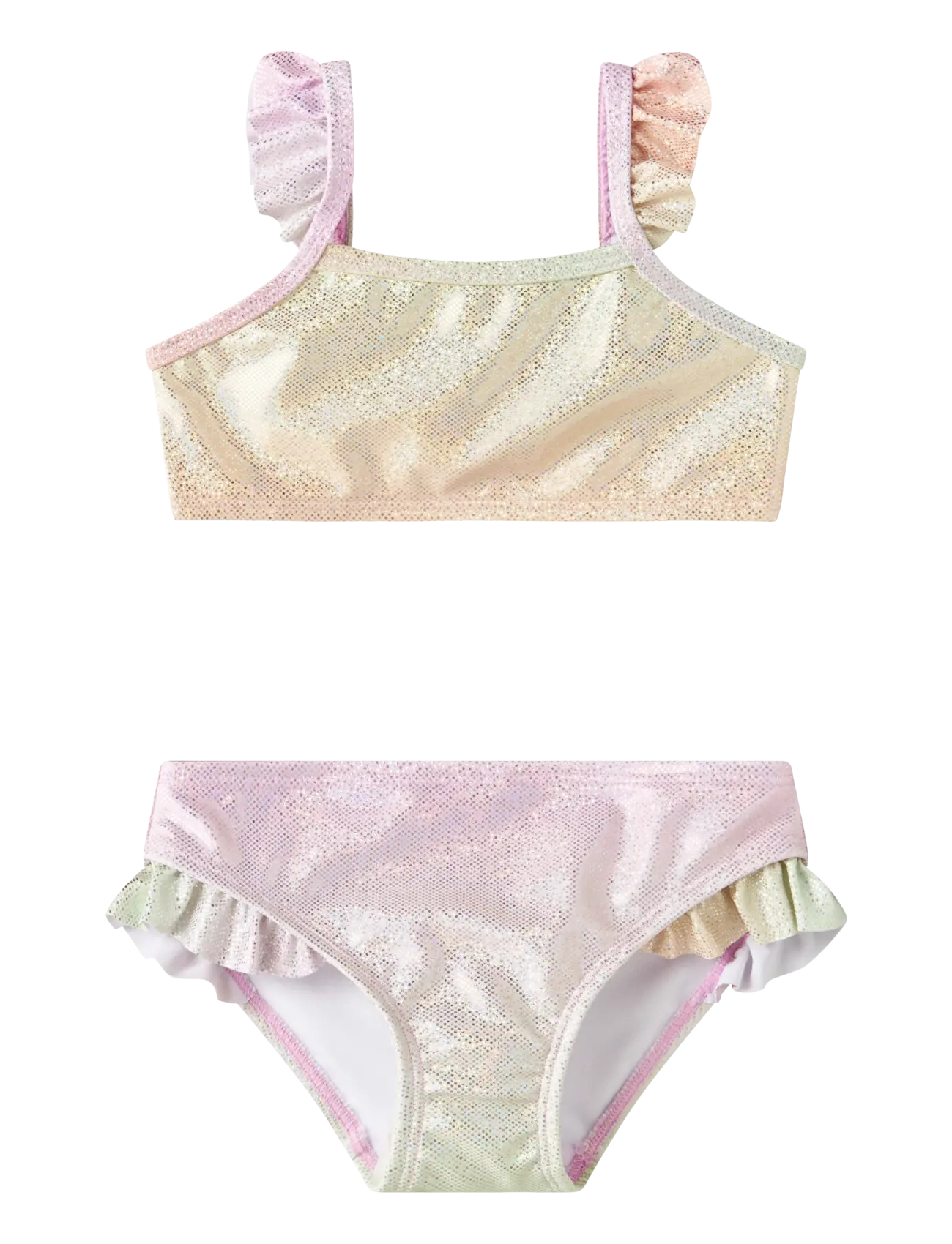 name it Nmfzola Bikini, 98-104, Bademode, Rosa - Bikinis, Kinder