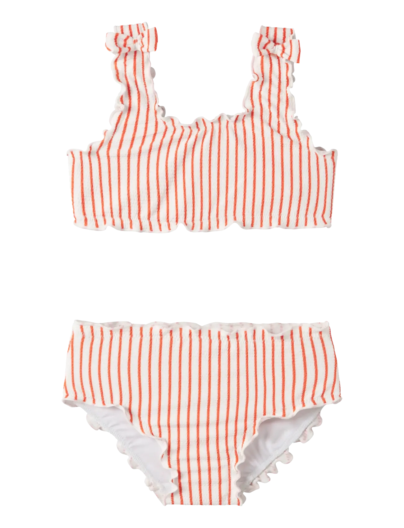 name it Nmfzikka Bikini, 98-104, Bademode, Orange - Bikinis, Kinder