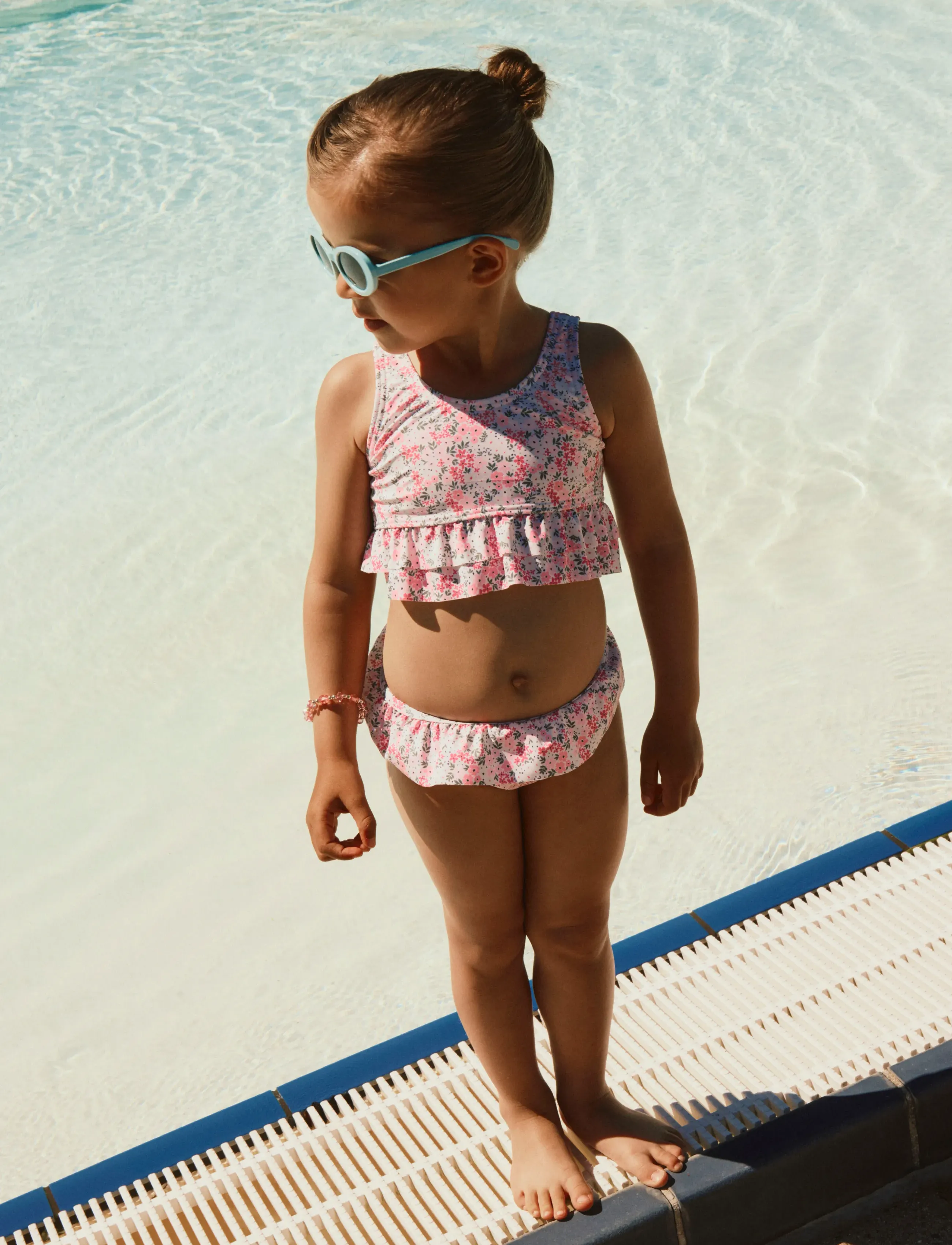 name it Nmfzolea Bikini, 86-92, Bademode, Rosa - Bikinis, Kinder