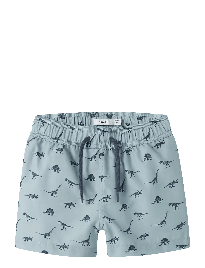 name it - NMMZUNE SWIM SHORTS BOX - badehosen - blue fog - 0
