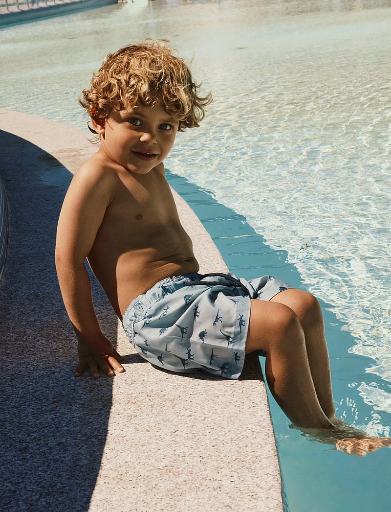 name it - NMMZUNE SWIM SHORTS BOX - badehosen - blue fog - 3