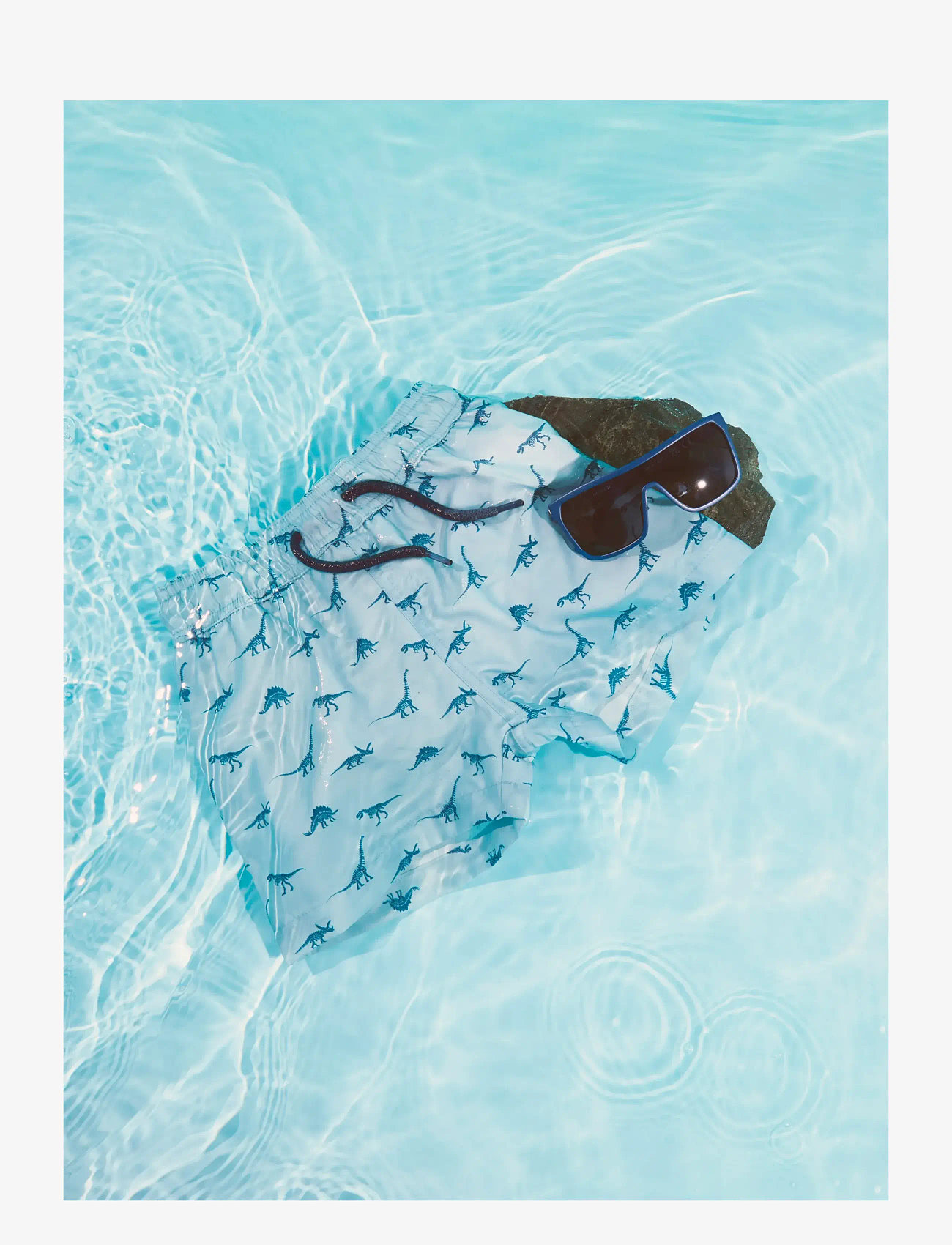 name it - NMMZUNE SWIM SHORTS BOX - badehosen - blue fog - 2