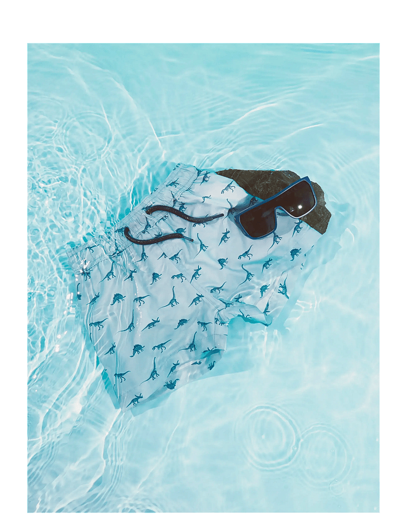 name it - NMMZUNE SWIM SHORTS BOX - badehosen - blue fog - 2