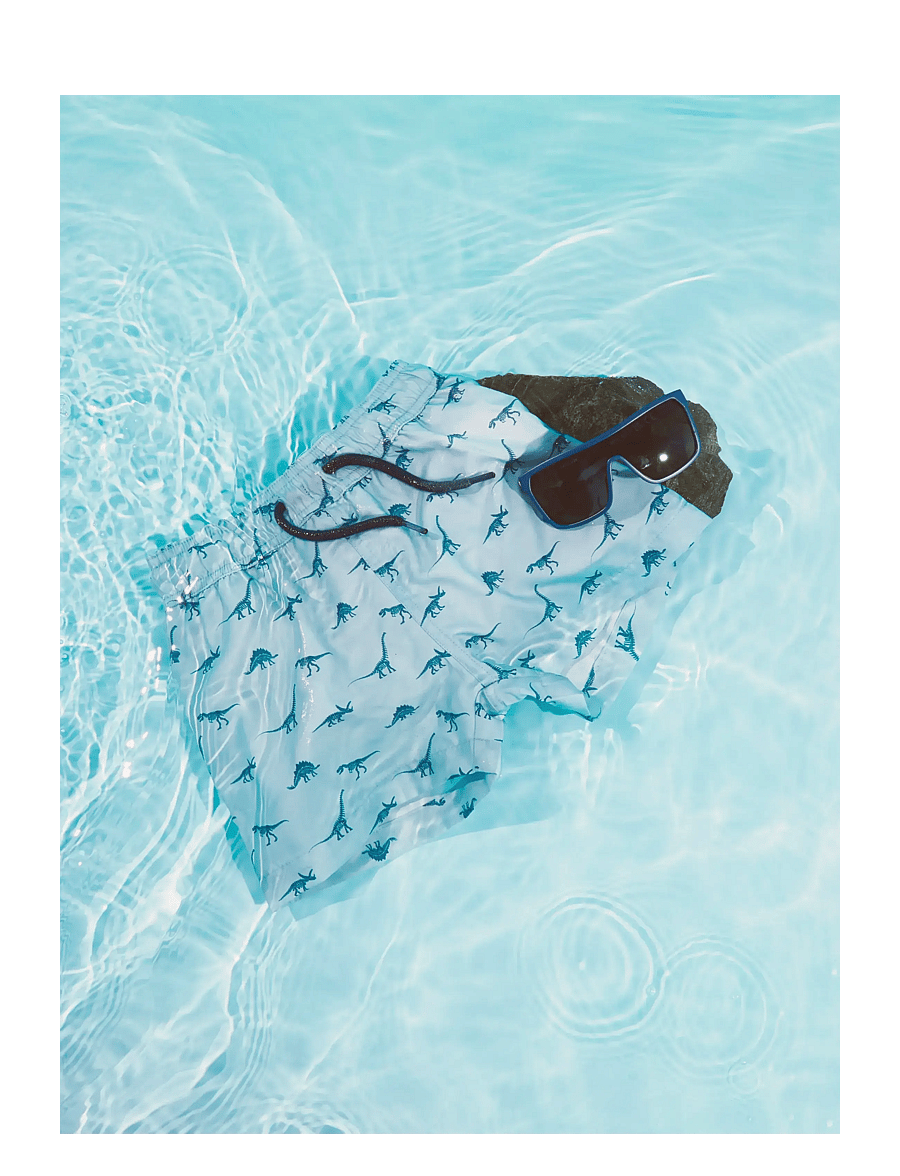 name it - NMMZUNE SWIM SHORTS BOX - badehosen - blue fog - 2