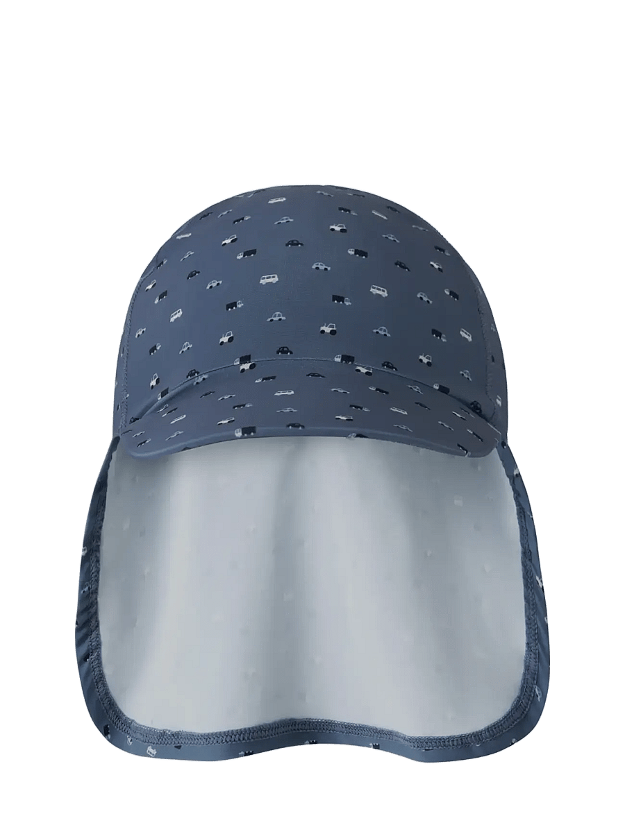 name it - NMMZIPPO UV SWIM HAT - badehætter - vintage indigo - 2