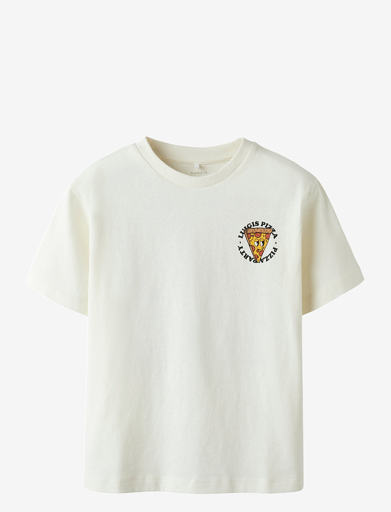 name it - NKMKURT SS NREG TOP - kortærmede t-shirts - egret - 0