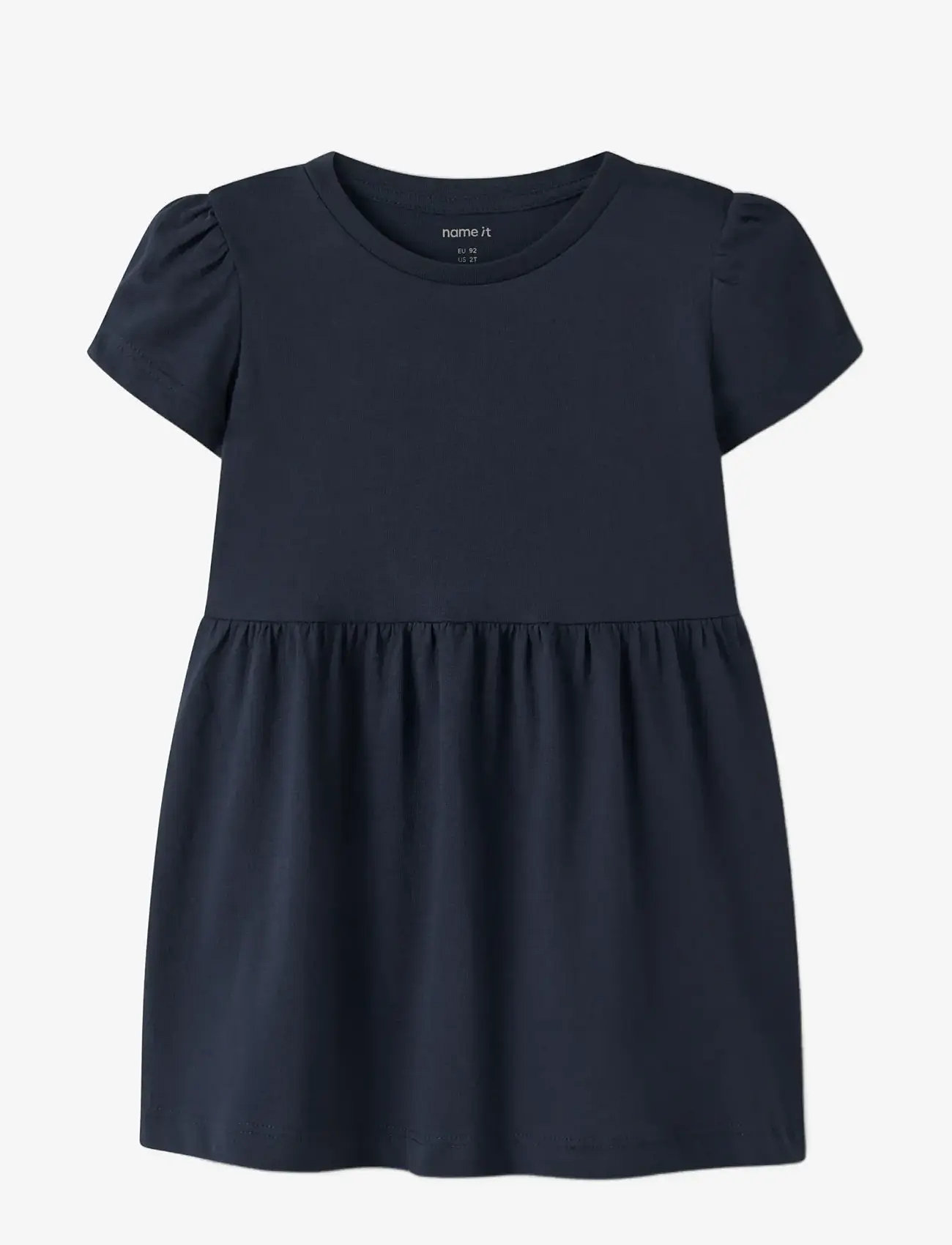 name it - NMFVIVIA SS DRESS NOOS - lühikeste varrukatega beebi kleidid - dark sapphire - 2