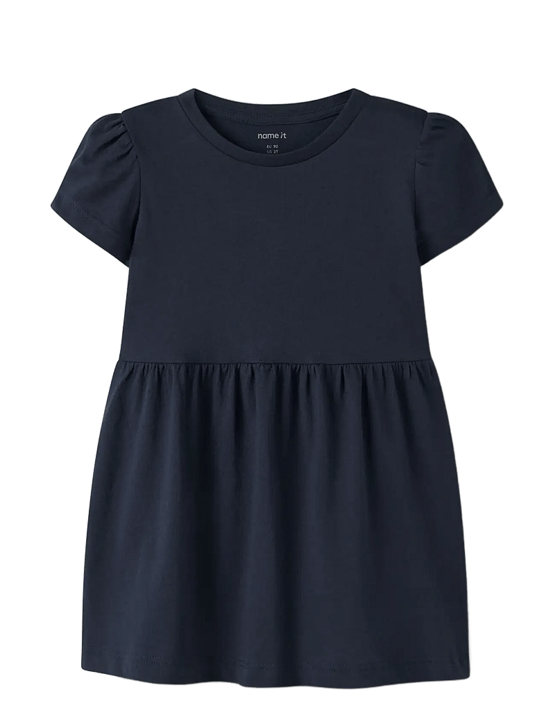 name it - NMFVIVIA SS DRESS NOOS - lühikeste varrukatega beebi kleidid - dark sapphire - 2