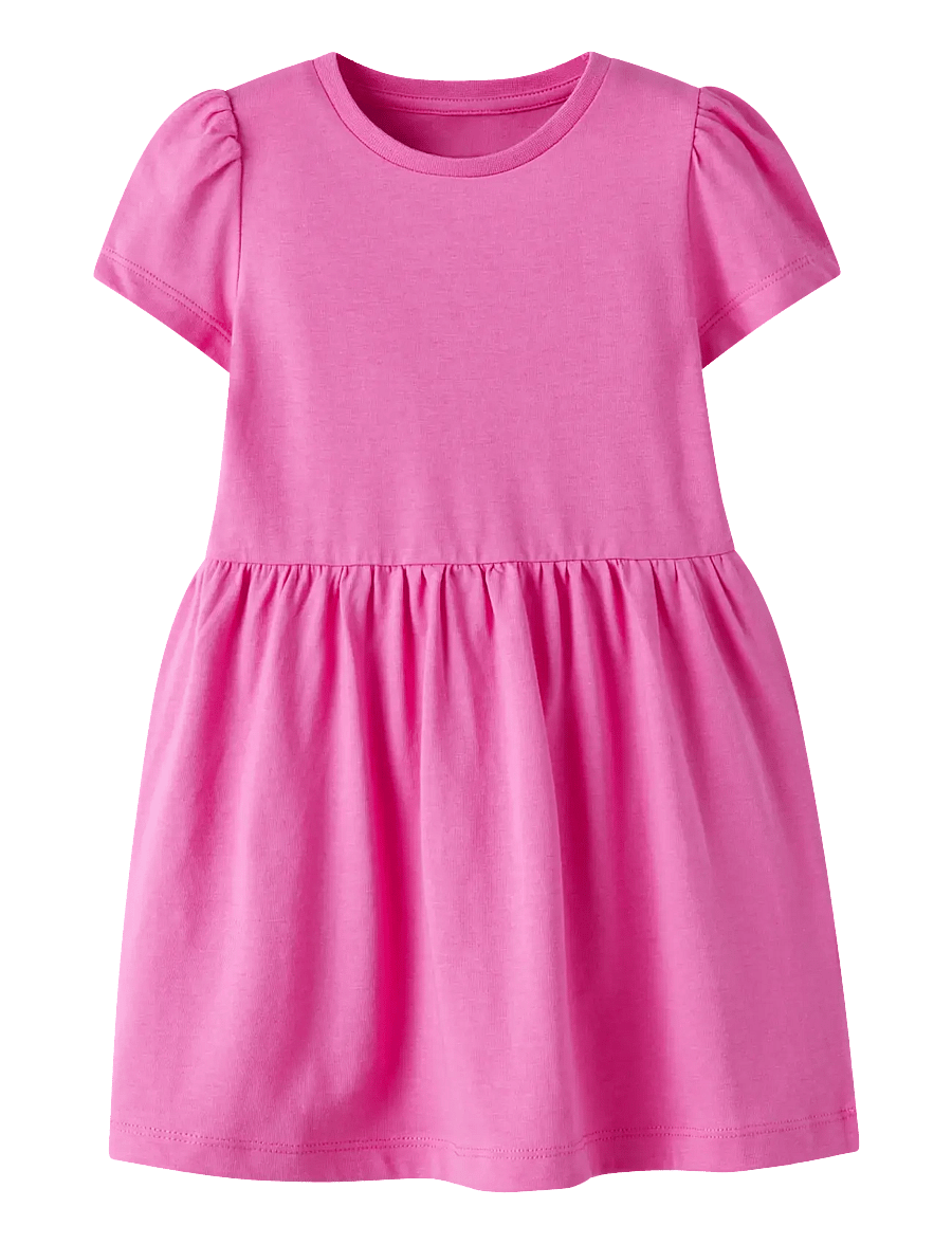 name it - NMFVIVIA SS DRESS NOOS - kurzärmelige babykleider - strawberry moon - 0
