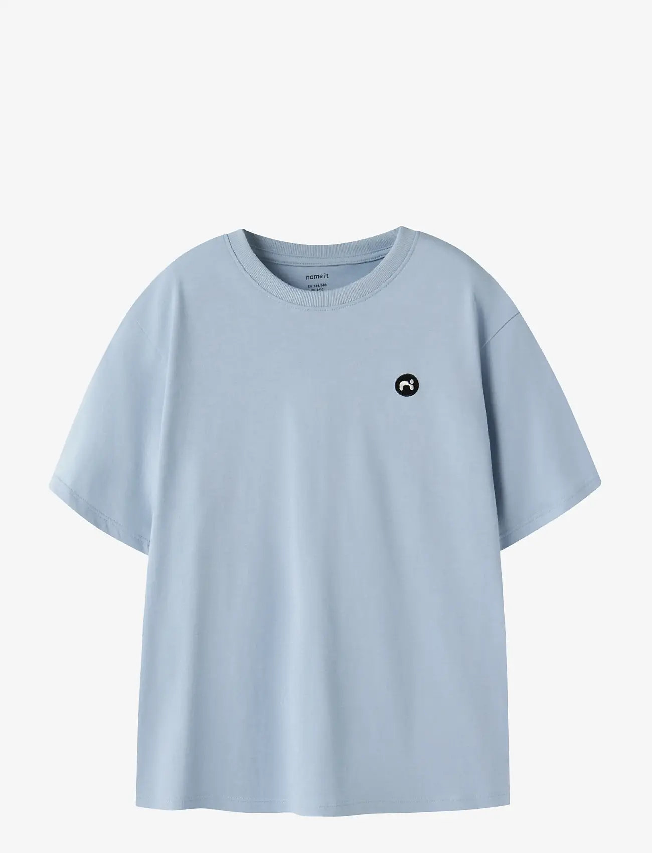 name it - NKMVIMO SS NREG TOP NOOS - lühikeste varrukatega t-särgid - blue fog - 0