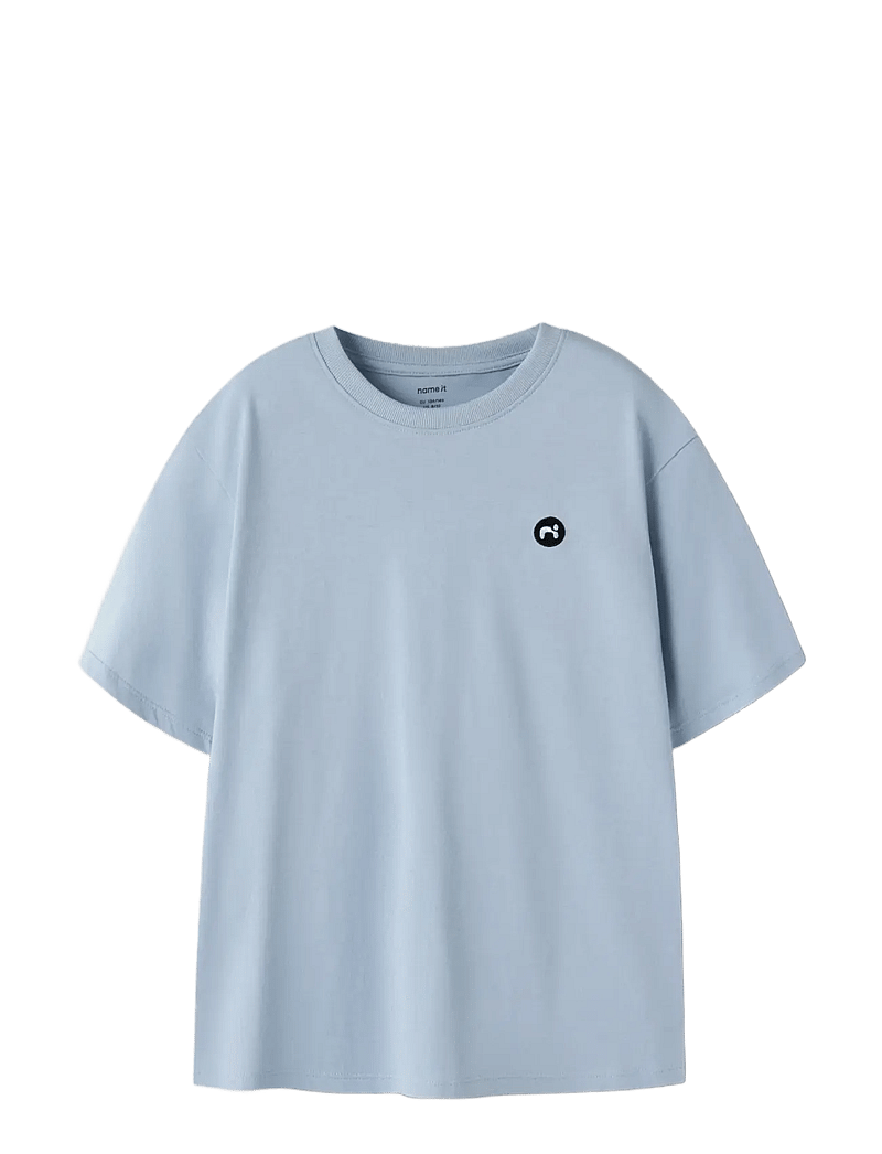 name it - NKMVIMO SS NREG TOP NOOS - lühikeste varrukatega t-särgid - blue fog - 2