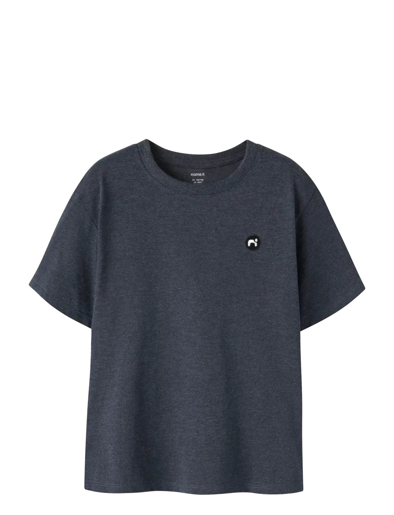 name it NKMVIMO SS NREG TOP NOOS - Topit ja T-paidat - DARK SAPPHIRE / navy