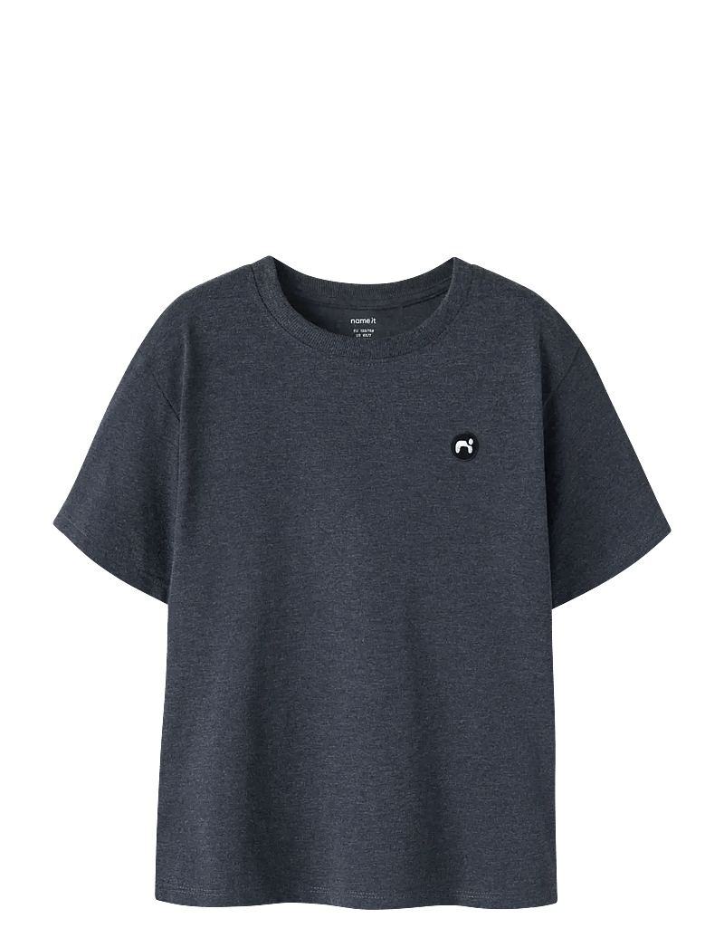 name it - NKMVIMO SS NREG TOP NOOS - kortærmede t-shirts - dark sapphire - 0
