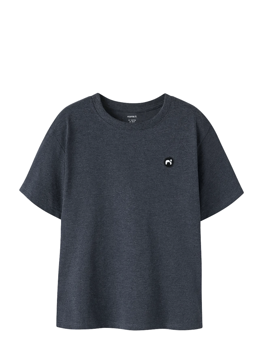 name it - NKMVIMO SS NREG TOP NOOS - kurzärmelige - dark sapphire - 0